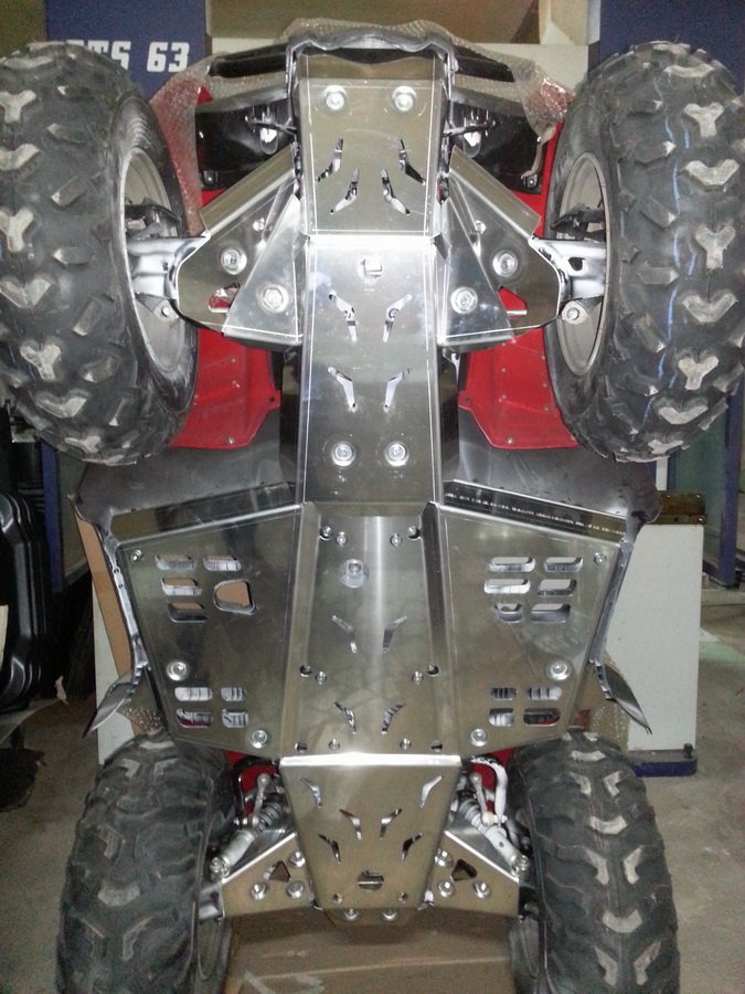 50.06ABC Защита днища и рычагов ATV Honda (Хонда) TRX420 V-420 (2009-2014) (Алюминий 4 мм) 50.06ABC Защита днища и рычагов ATV Honda (Хонда) TRX420 V-420 (2009-2014) (Алюминий 4 мм)