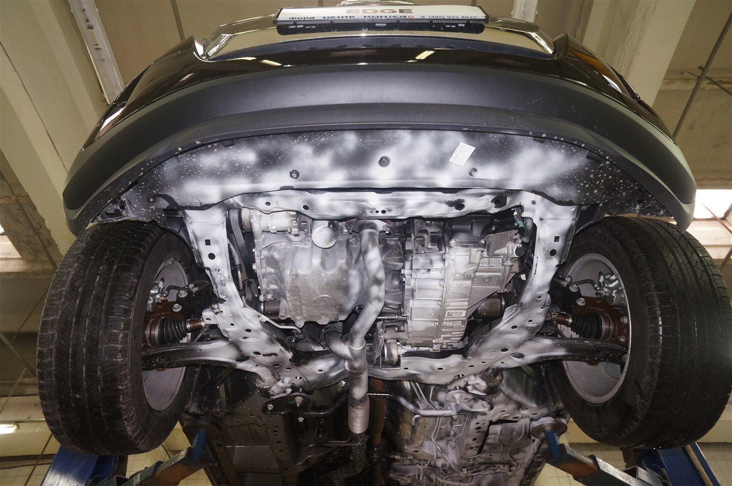 08.15ABC Защита картера двигателя Ford Edge V-3,5 (2014-) (Алюминий 4 мм) 08.15ABC Защита картера двигателя Ford Edge V-3,5 (2014-) (Алюминий 4 мм)