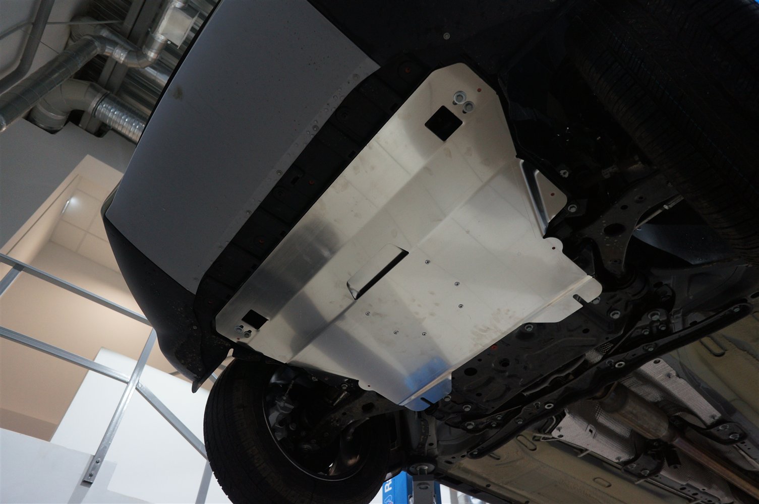 08.09ABC Защита картера двигателя и кпп Ford Kuga V-1.6; 2,0D(2013-) (Алюминий 4 мм) 08.09ABC Защита картера двигателя и кпп Ford Kuga V-1.6; 2,0D(2013-) (Алюминий 4 мм)