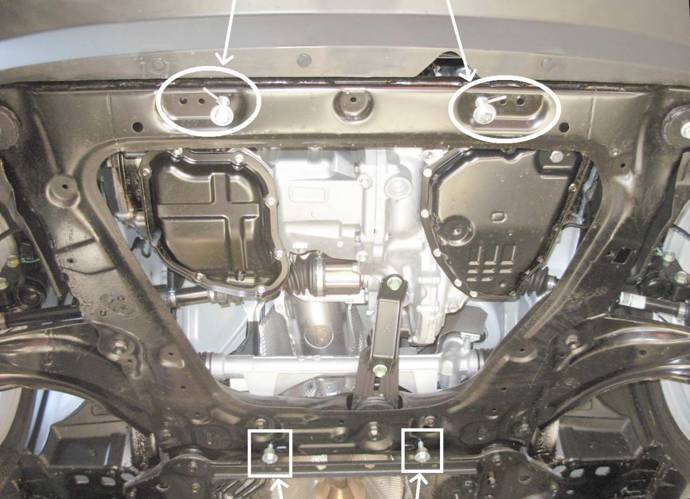 15.13ABC Защита картера двигателя и кпп Nissan Juke V-1.6 (2011-) (Алюминий 4 мм) 15.13ABC Защита картера двигателя и кпп Nissan Juke V-1.6 (2011-) (Алюминий 4 мм)
