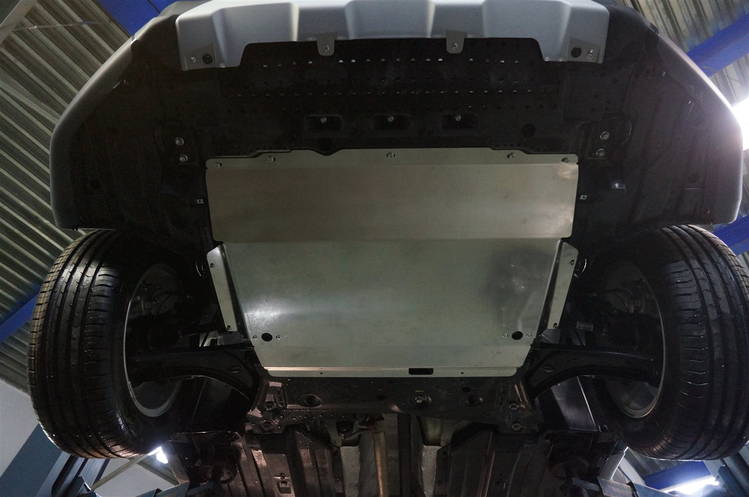23.10ABC Защита картера двигателя и кпп Suzuki SX4 V-1,6 (2014-) (Алюминий 4 мм) 23.10ABC Защита картера двигателя и кпп Suzuki SX4 V-1,6 (2014-) (Алюминий 4 мм)