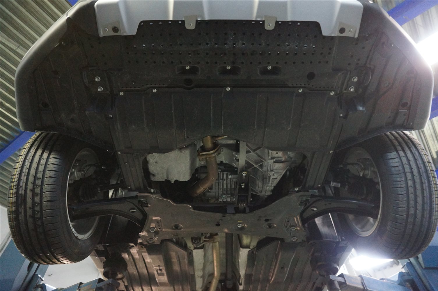 23.10ABC Защита картера двигателя и кпп Suzuki SX4 V-1,6 (2014-) (Алюминий 4 мм) 23.10ABC Защита картера двигателя и кпп Suzuki SX4 V-1,6 (2014-) (Алюминий 4 мм)