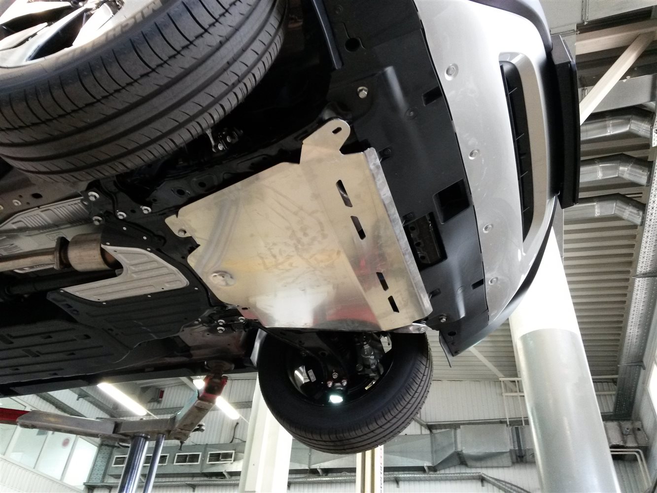 09.31ABC Защита картера двигателя и кпп Honda (Хонда) CR-V; V-2,4 (2015-2019) (Алюминий 4 мм) 09.31ABC Защита картера двигателя и кпп Honda (Хонда) CR-V; V-2,4 (2015-2019) (Алюминий 4 мм)