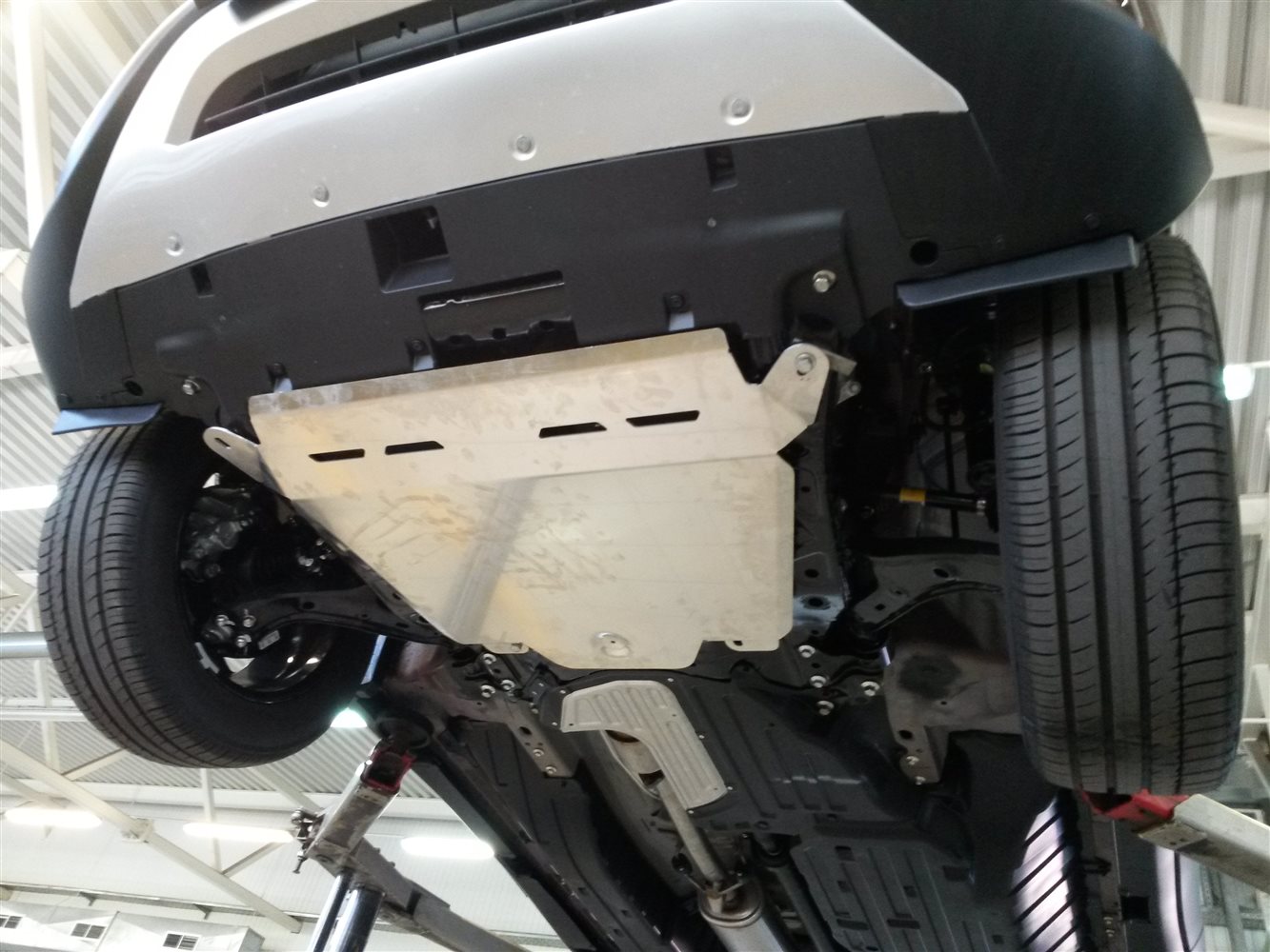 09.31ABC Защита картера двигателя и кпп Honda (Хонда) CR-V; V-2,4 (2015-2019) (Алюминий 4 мм) 09.31ABC Защита картера двигателя и кпп Honda (Хонда) CR-V; V-2,4 (2015-2019) (Алюминий 4 мм)