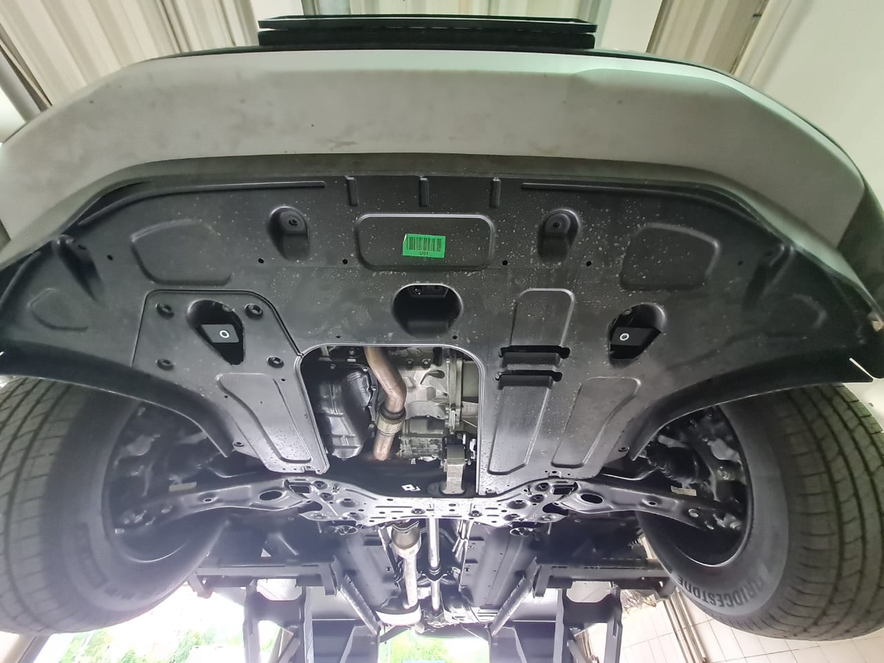 10.24ABC Защита картера двигателя и кпп Hyundai Palisade V3.5, 4WD 2021 Алюминий 4мм 10.24ABC Защита картера двигателя и кпп Hyundai Palisade V3.5, 4WD 2021 Алюминий 4мм