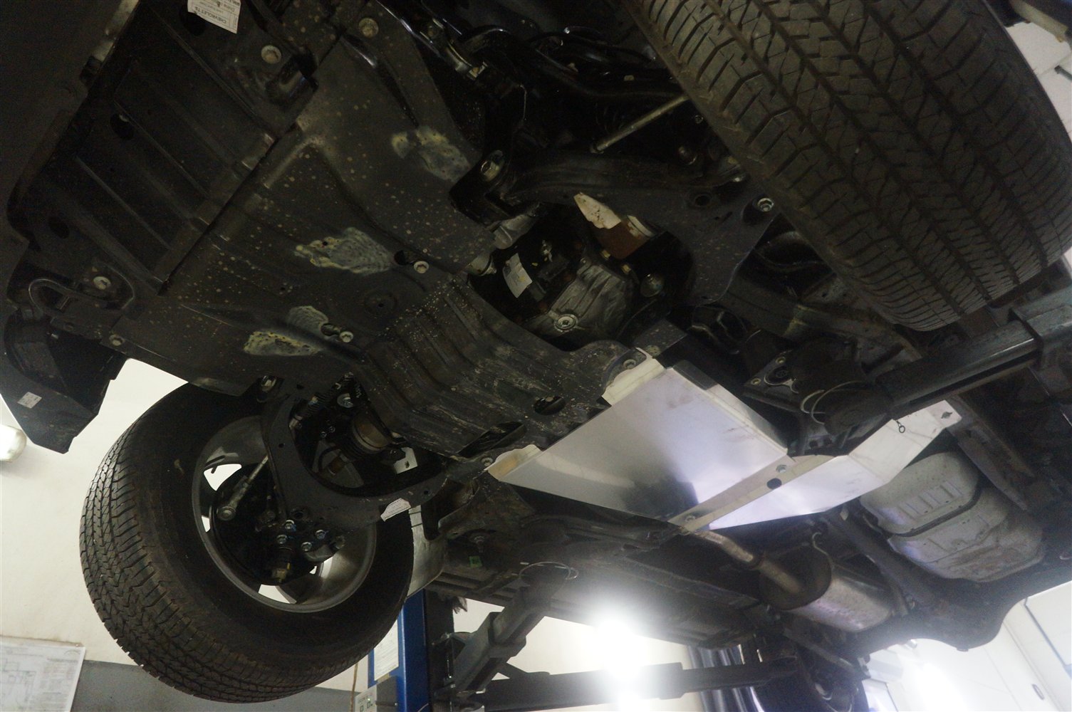 04.18ABC Защита АКПП+РК Chevrolet Trail Blazer V-2.8TD, (2012-2016) 2 ч. (Алюминий 4 мм)