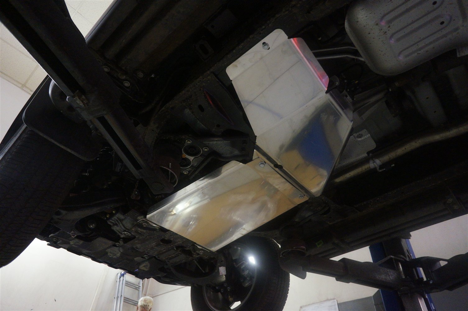 04.18ABC Защита АКПП+РК Chevrolet Trail Blazer V-2.8TD, (2012-2016) 2 ч. (Алюминий 4 мм)