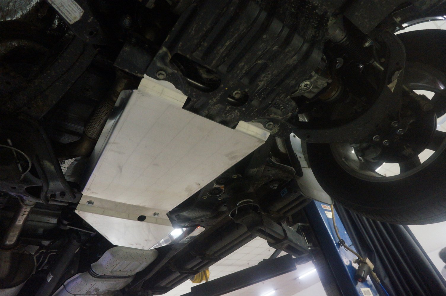 04.18ABC Защита АКПП+РК Chevrolet Trail Blazer V-2.8TD, (2012-2016) 2 ч. (Алюминий 4 мм)