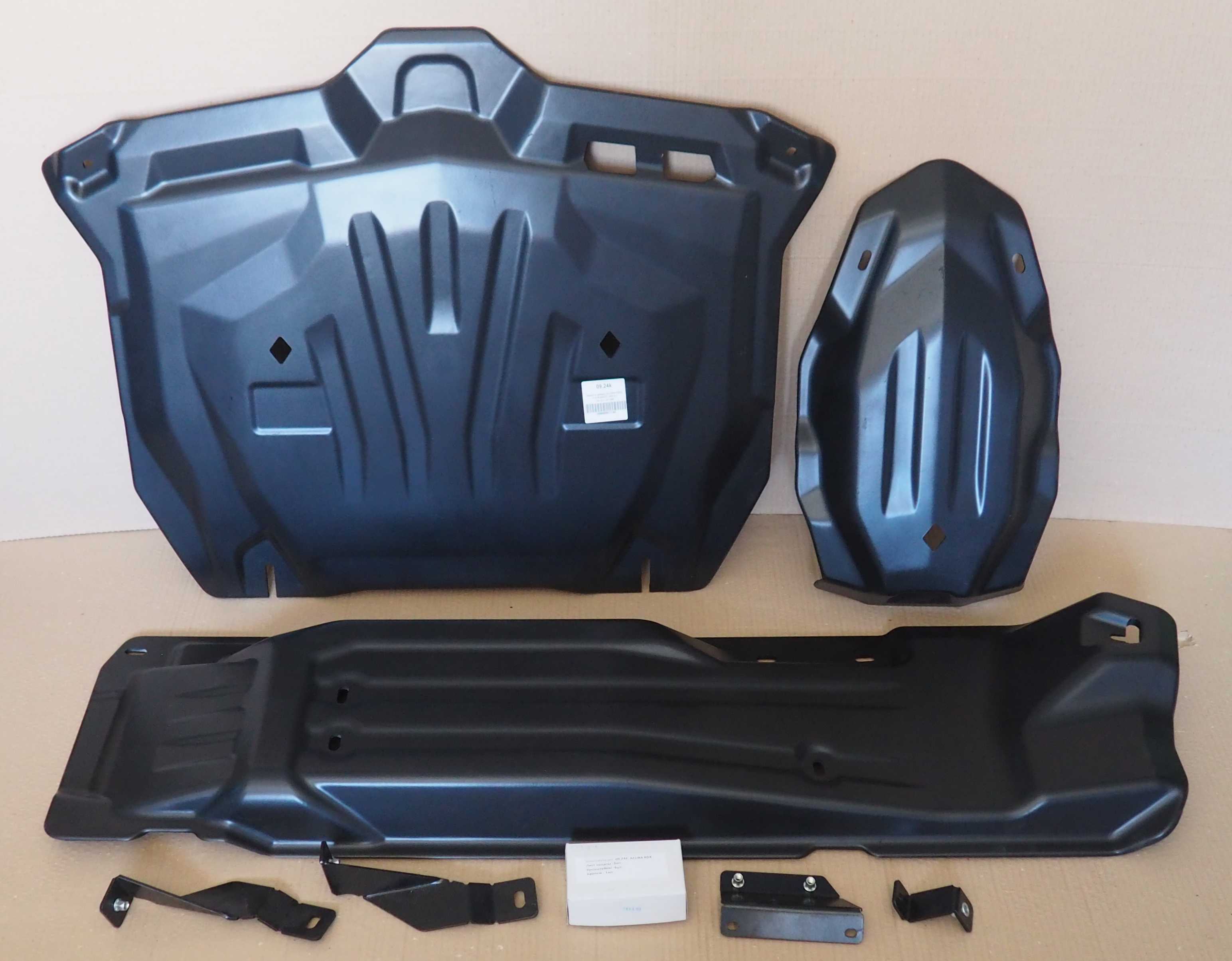 09.24k Защита днища ACURA RDX; V-3,5 АКПП (2014-)из 3 частей (Композит 8 мм)