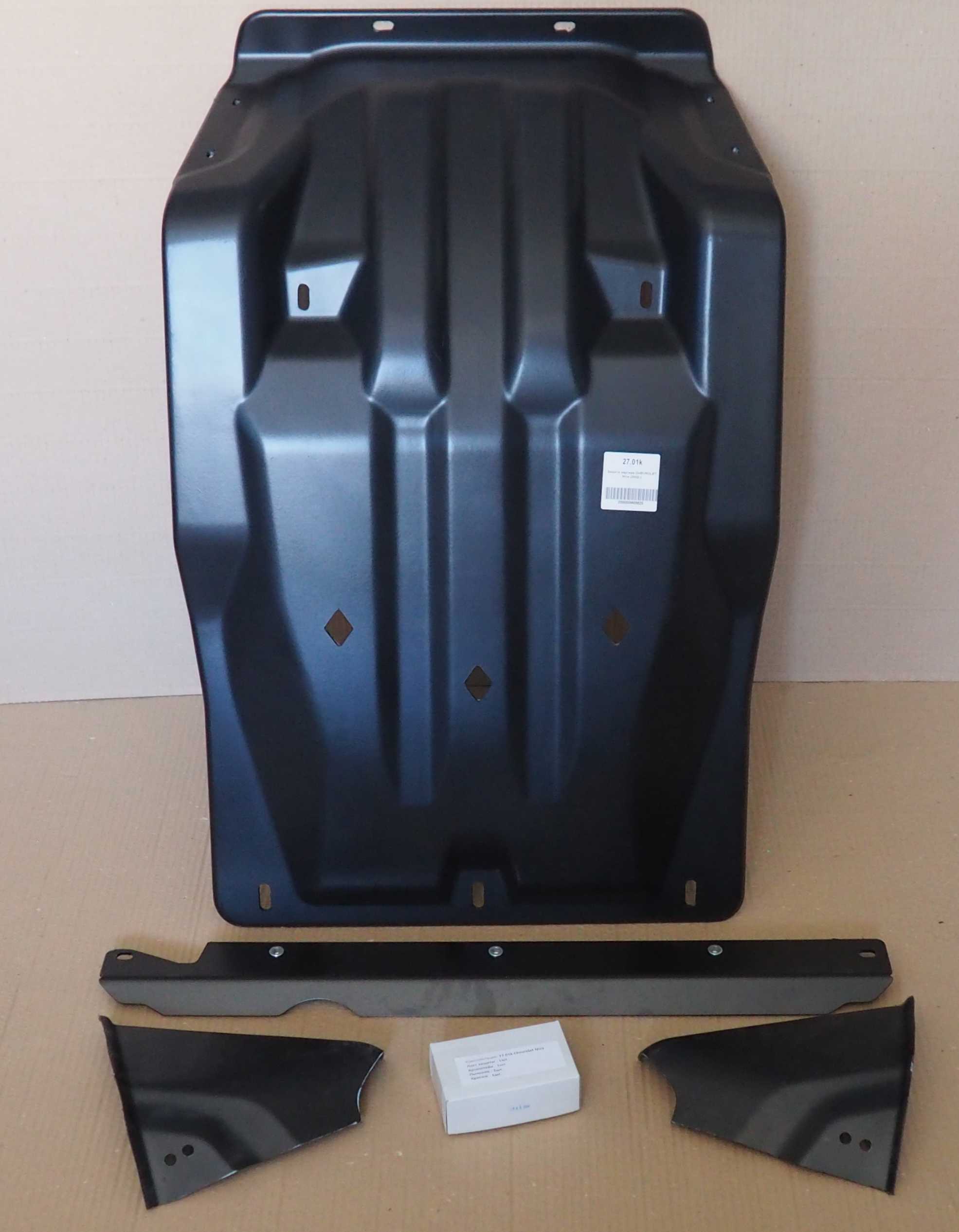 27.01k Защита картера CHEVROLEТ Niva (2002-)(а/м без кондиционера) (Композит 8 мм)