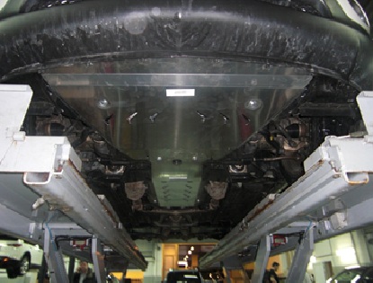 15.08ABC Защита картера Infiniti (Инфинити) G37S V-3,7 (08-)/QX50 V-3.7(EX37 (10-)) (Алюминий 4 мм)