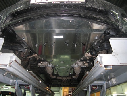 15.09ABC Защита картера Infiniti (Инфинити) M25 (Q70) V2,5 (2010-) (Алюминий 4 мм)