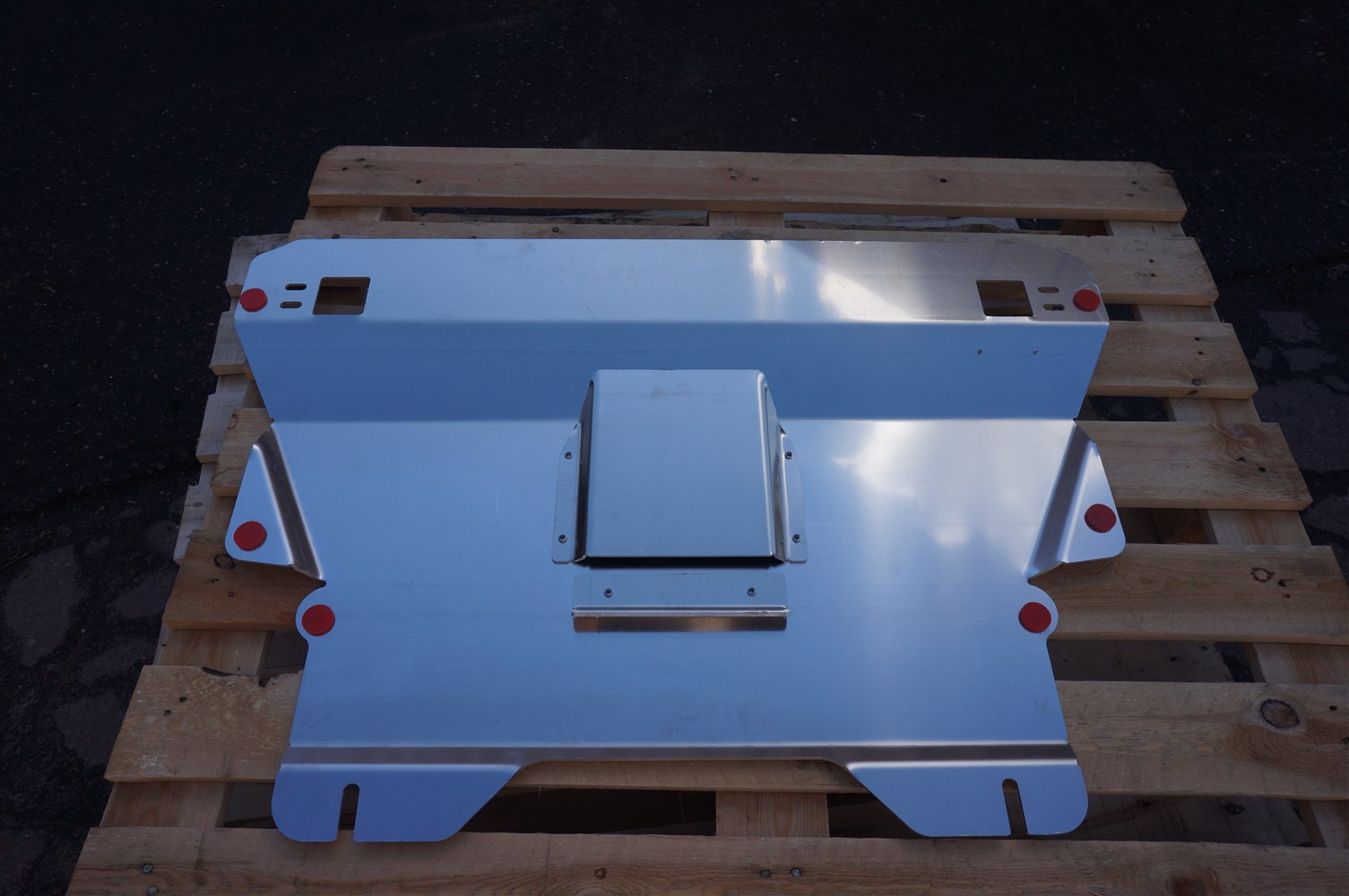 08.09ABC Защита картера двигателя и кпп Ford Kuga V-1.6; 2,0D(2013-) (Алюминий 4 мм)