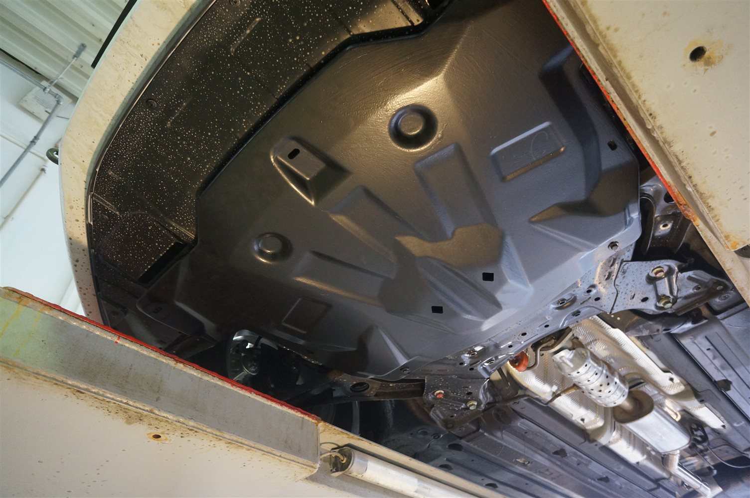 10.19k Защита картера двигателя и кпп Hyundai Elantra,V-все(2014-2016) (Композит 6 мм)