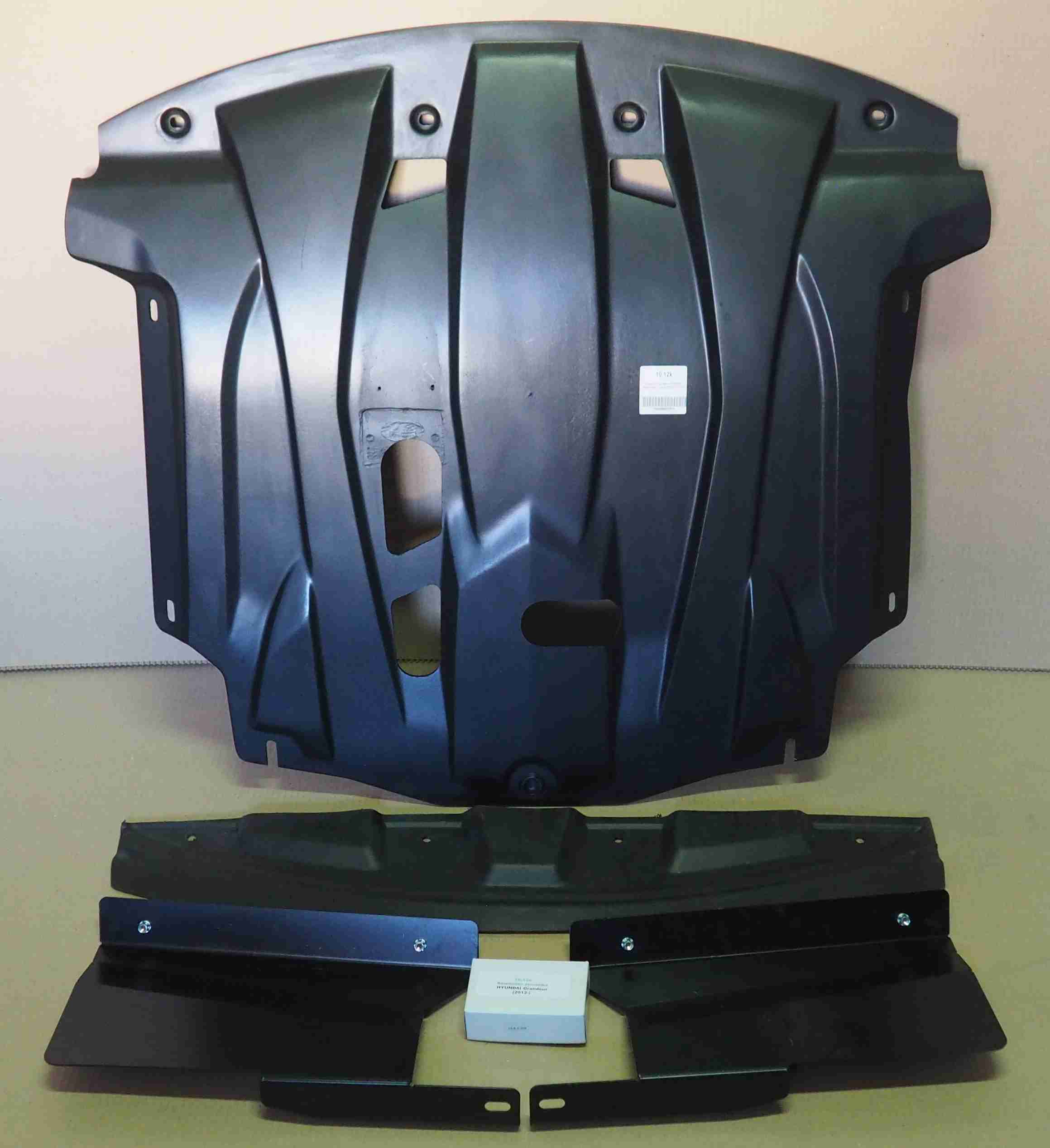 10.12k Защита картера двигателя и кпп Hyundai Grandeur, V-3,0(2012-2016) (Композит 6 мм)