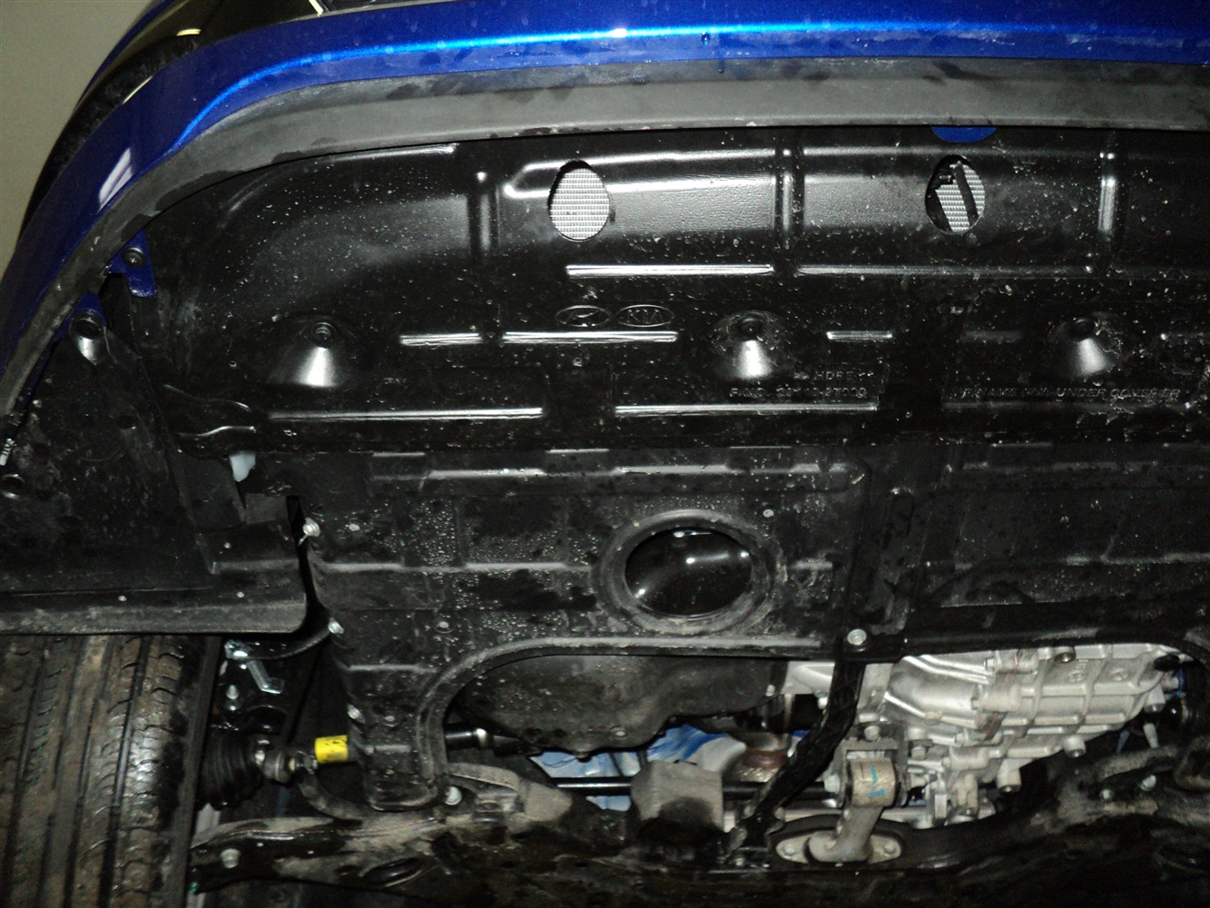 11.08ABC Защита картера двигателя и кпп KIA Optima V-все (2012-02.2016) (Алюминий 4 мм) 11.08ABC Защита картера двигателя и кпп KIA Optima V-все (2012-02.2016) (Алюминий 4 мм)