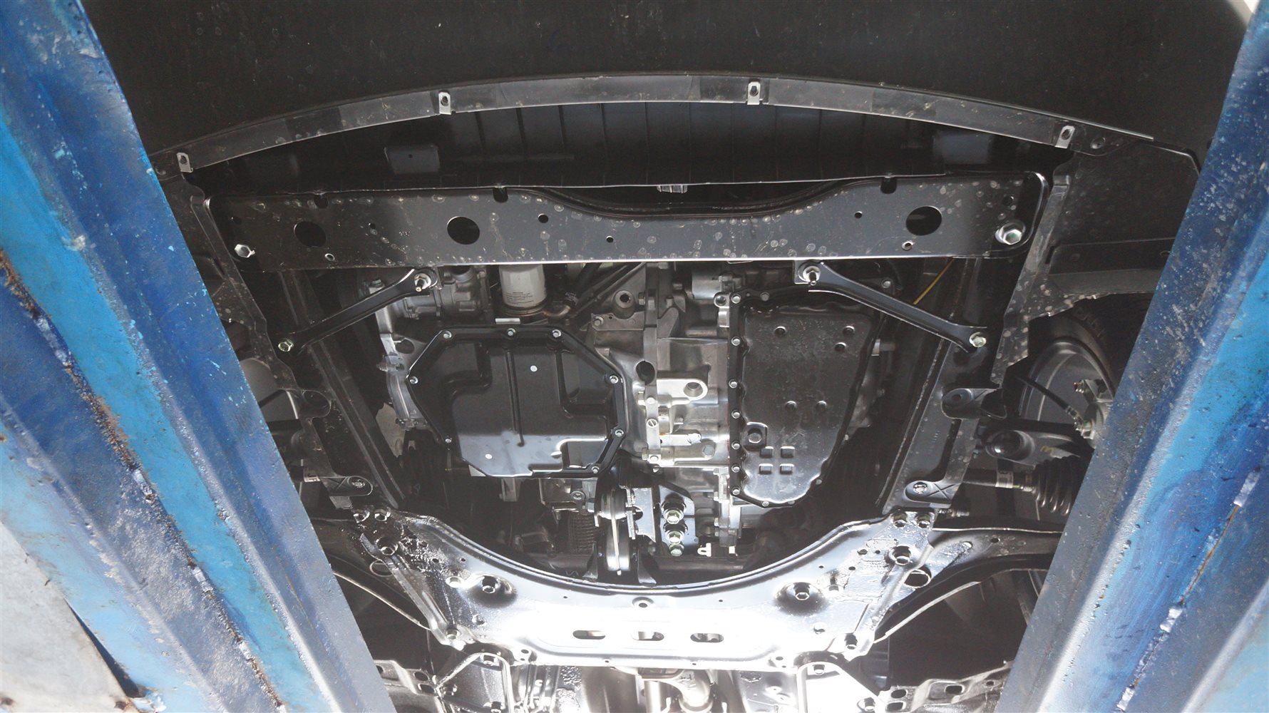 15.25ABC Защита картера двигателя и кпп Nissan Qashqai (J11 ) V-все (2014-2017) (Алюминий 4 мм)