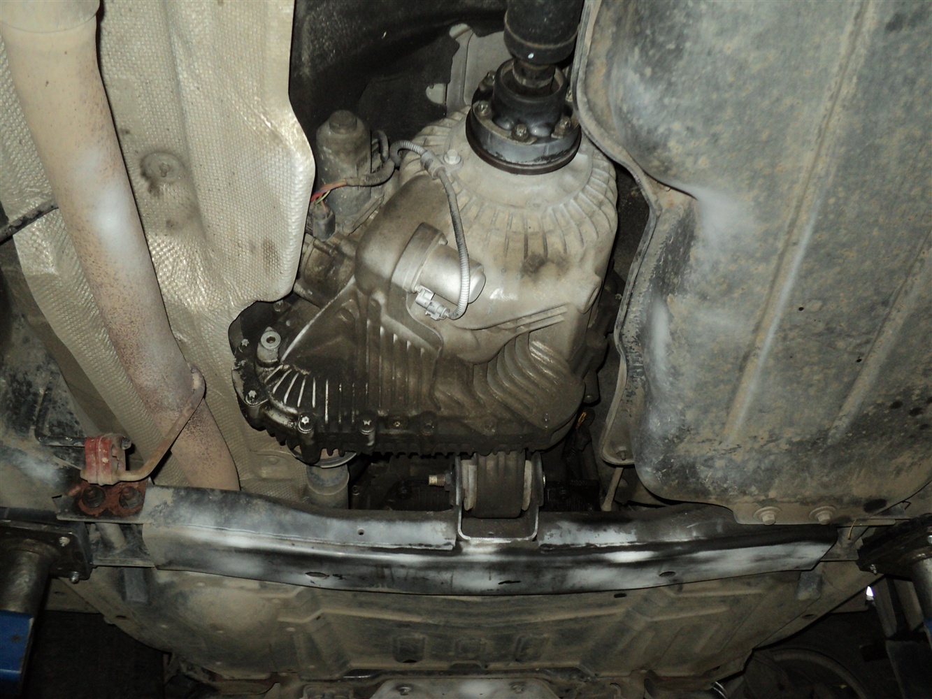 35.03ABC Защита КПП+РК Land Rover Discovery III, IV, V-2,7TD, 3.0TD (2004-2016) (Алюминий 4 мм)