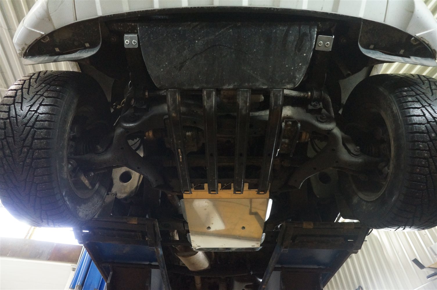 26.07ABC Защита КПП+РК VW Amarok (Амарок) V-2,0 TD,КПП-все(2009-) (Алюминий 4 мм)