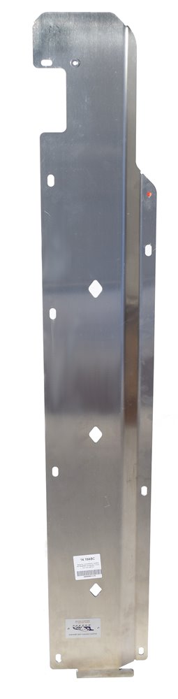 14.18ABC Защита топливных трубок Mitsubishi Outlander (Митсубиши Аутлендер) V-2.0;2.4;3.0 (2013-2015-) (Алюминий 4 мм)