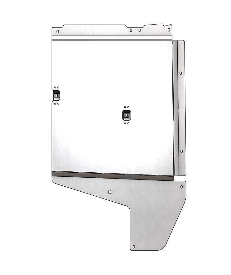 34.19ABC Защита АКПП BMW 6er, G32, V - 3.0D , 4WD (2020-) (Алюминий 4 мм)