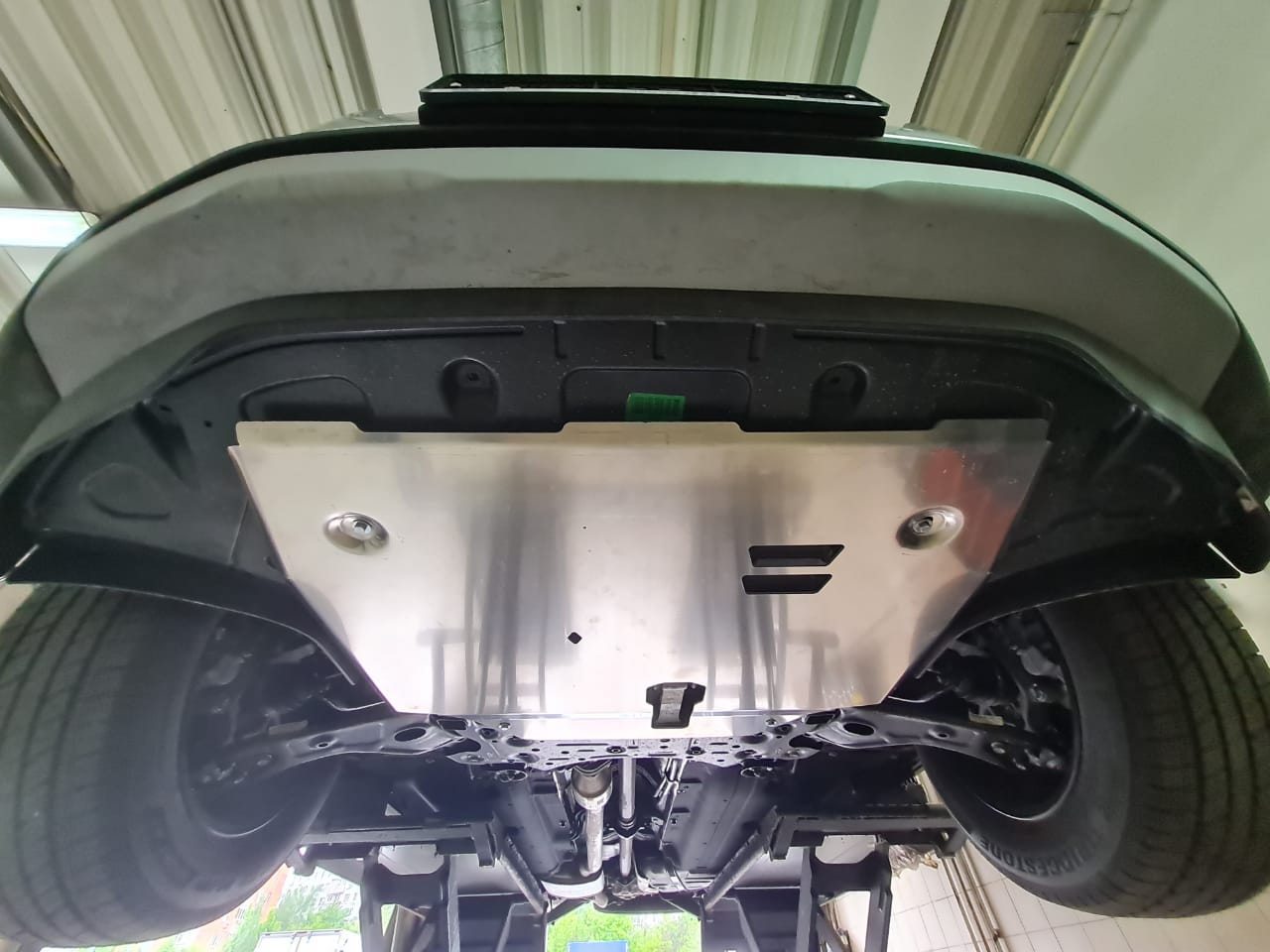 10.24ABC Защита картера двигателя и кпп Hyundai Palisade V-3.5, 4WD (2021-) (Алюминий 4мм) 10.24ABC Защита картера двигателя и кпп Hyundai Palisade V-3.5, 4WD (2021-) (Алюминий 4мм)