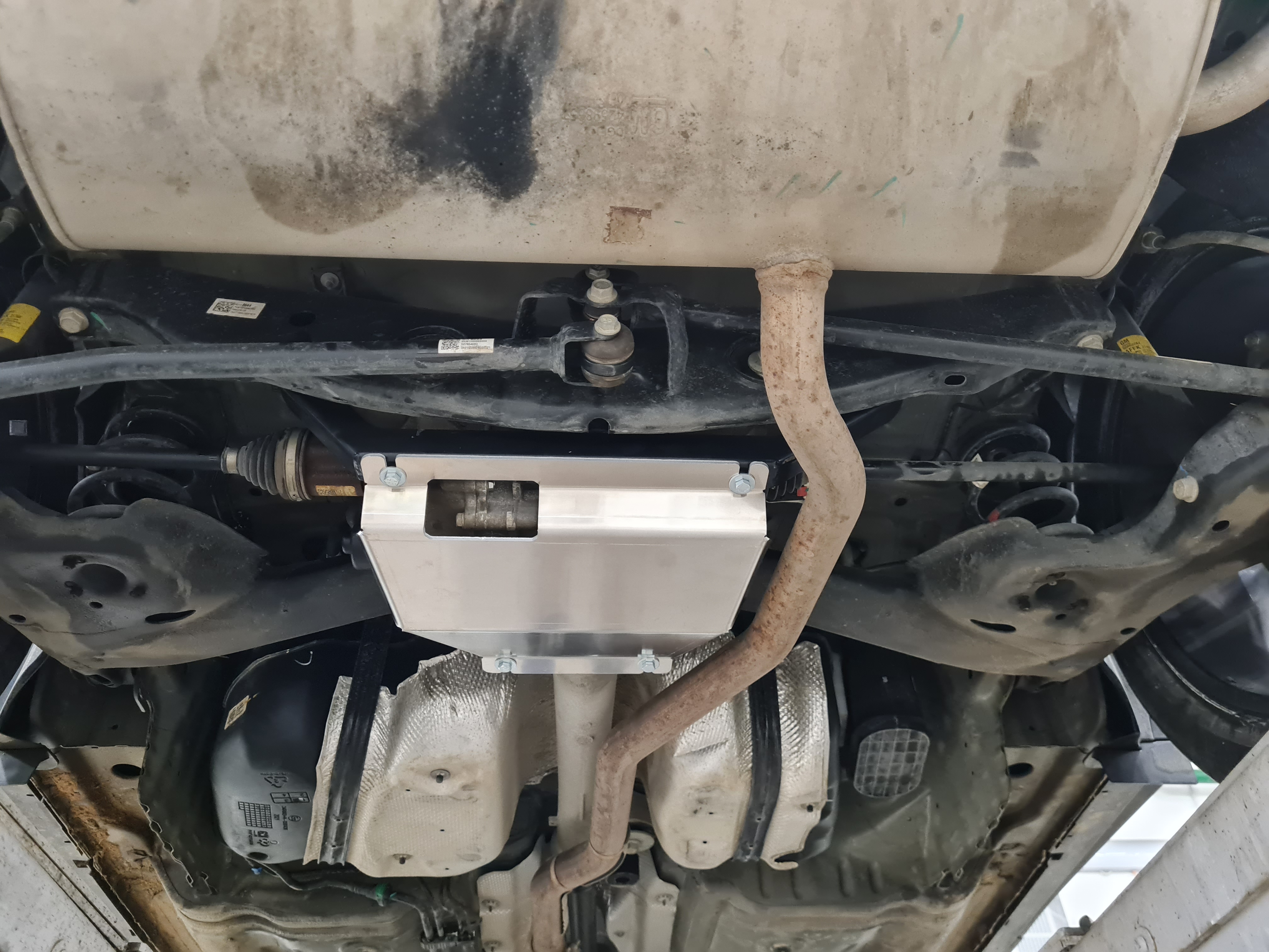 04.43ABC Защита редуктора  Chevrolet Trailblaizer 4WD (2020-) (Алюминий 4 мм)