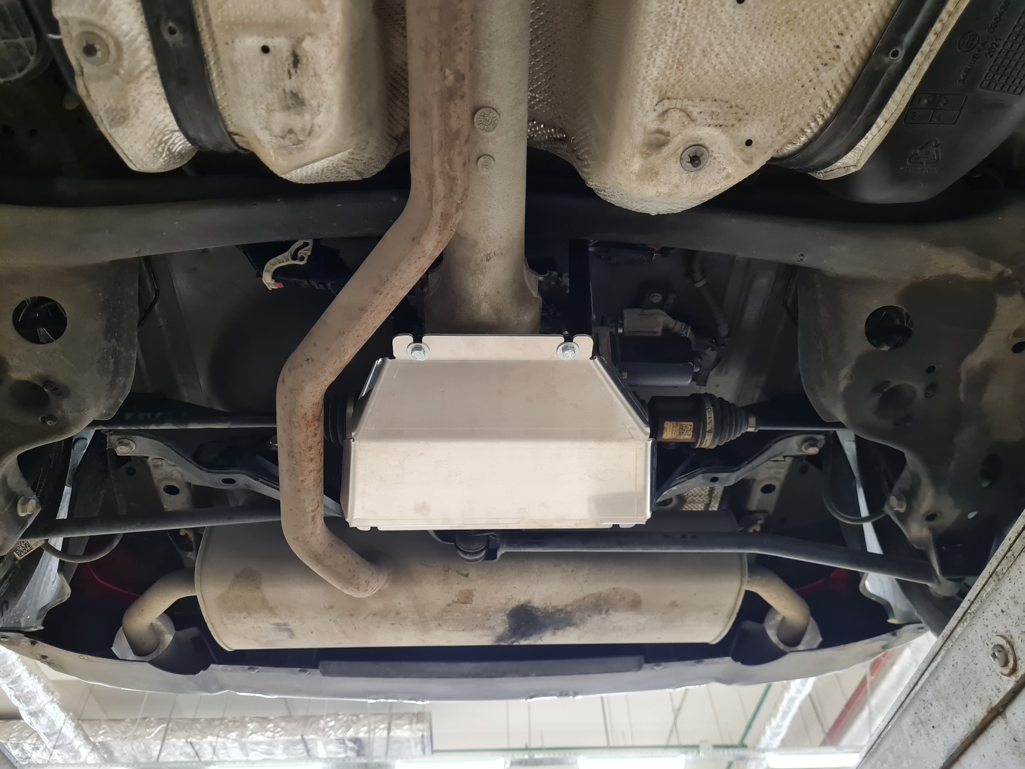 04.43ABC Защита редуктора  Chevrolet Trailblaizer 4WD (2020-) (Алюминий 4 мм)