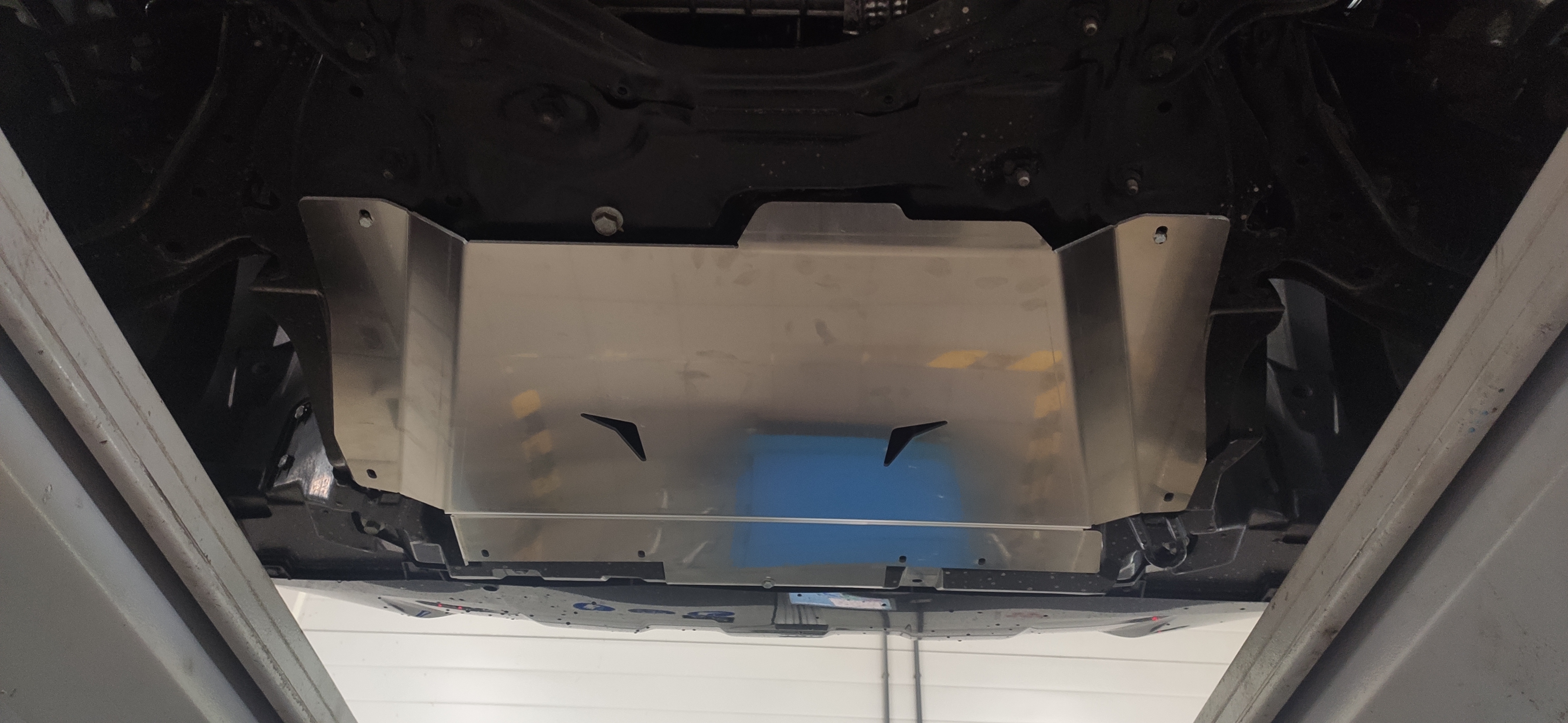 06.02ABC Защита картера ДВС и КПП HAVAL F7, F7X V-все (2019-) (Алюминий 4мм)