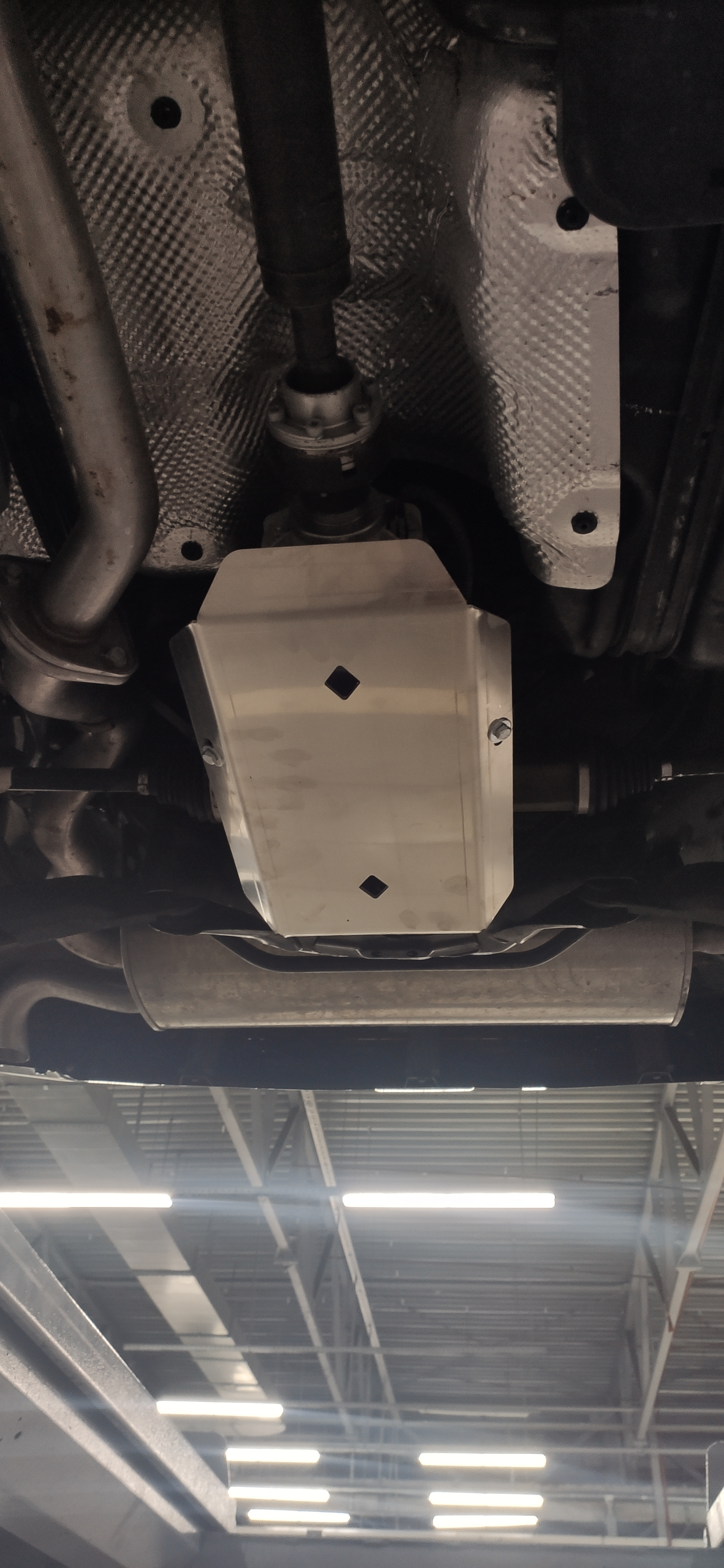 06.03ABC Защита редуктора HAVAL F7, F7X (4WD) (2019-) (Алюминий 4мм)