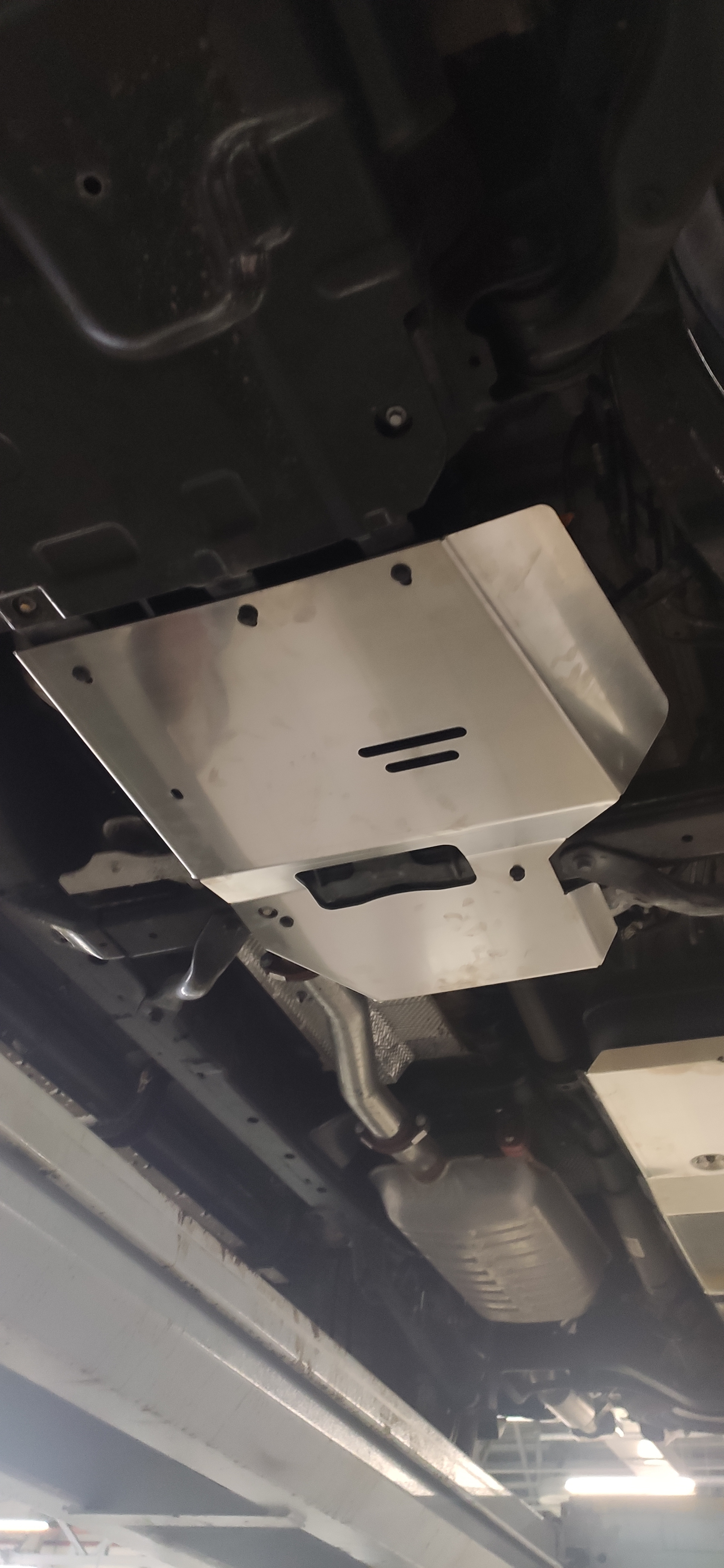 06.04ABC Защита картера КПП HAVAL Н9 (2017-) (Алюминий 4мм)