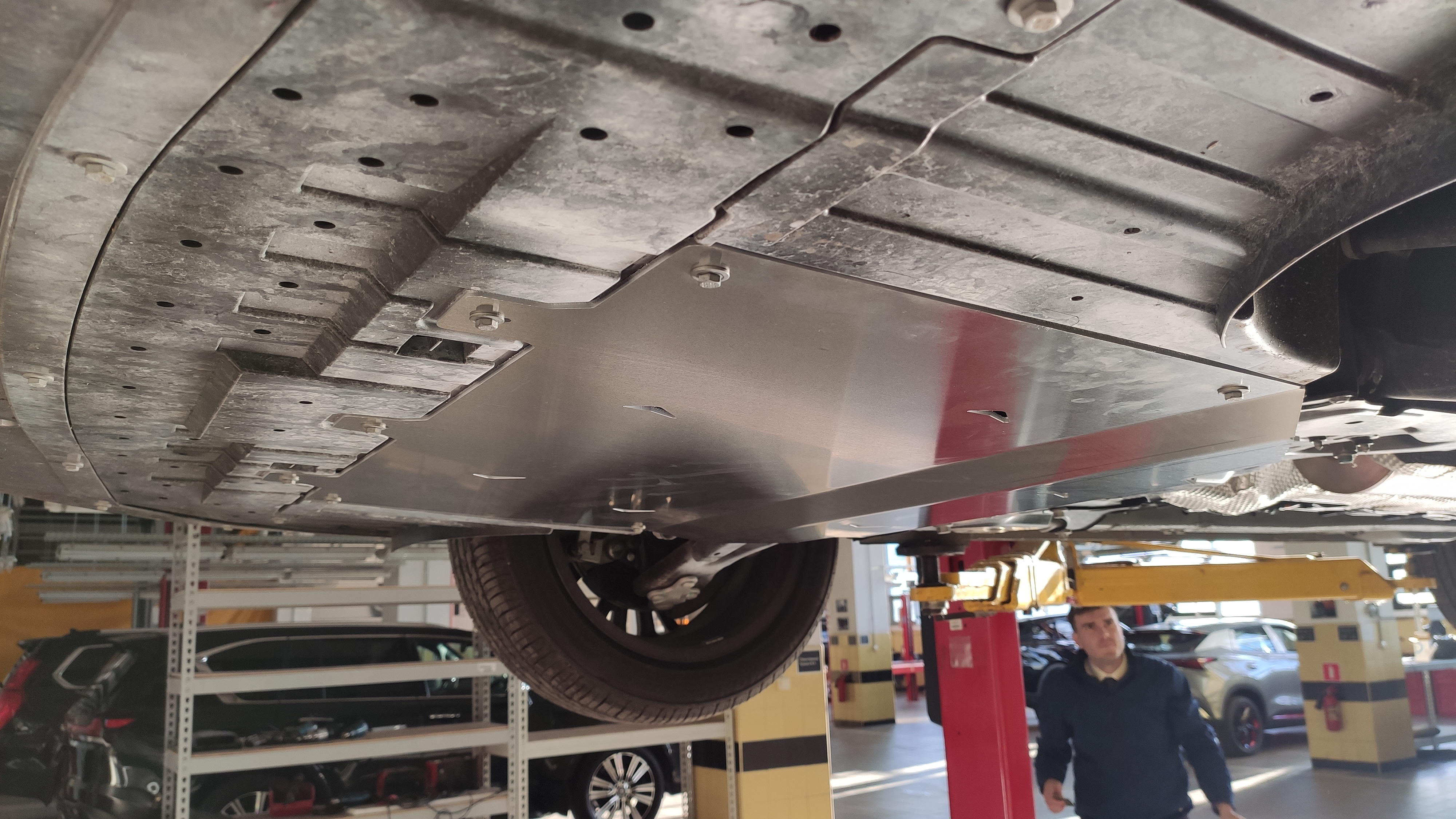 52.01ABC Защита картера двигателя и КПП DONGFENG Shine MAX (2021-) (Алюминий 4 мм) 52.01ABC Защита картера двигателя и КПП DONGFENG Shine MAX (2021-) (Алюминий 4 мм)