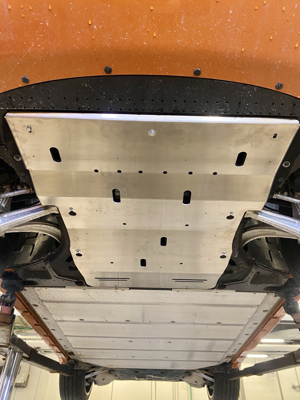 54.01ABC Защита электродвигателя и КПП ZEEKR 001/ 009 (2022-) (Алюминий 4 мм)