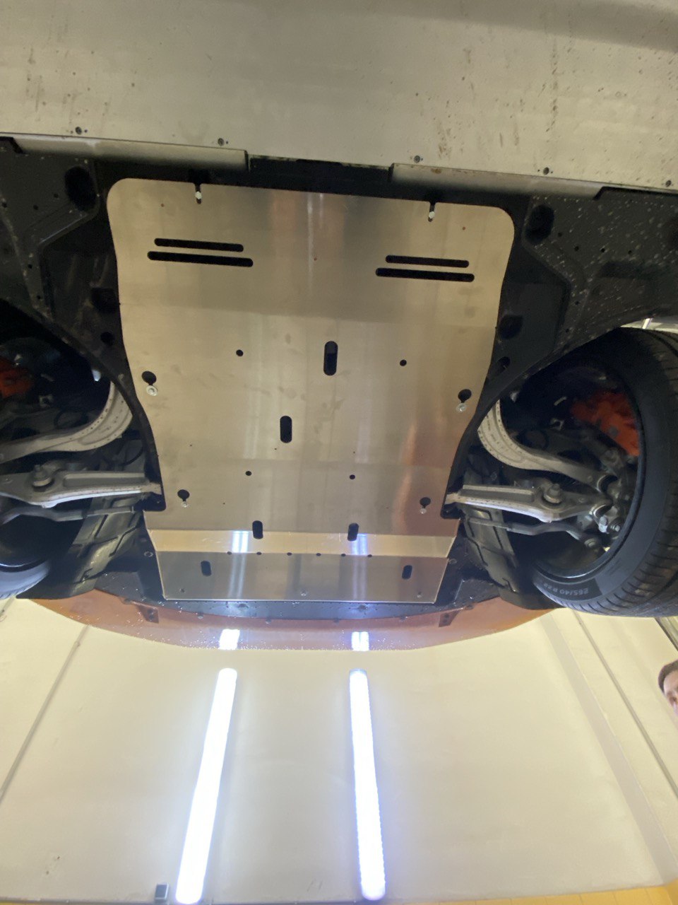 54.01ABC Защита электродвигателя и КПП ZEEKR 001/ 009 (2022-) (Алюминий 4 мм)