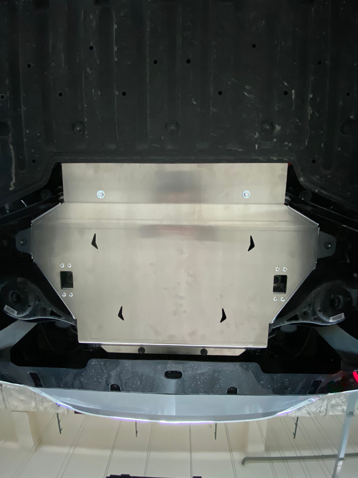 54.04ABC Защита заднего электродвигателя ZEEKR Х (2023-) (Алюминий 4 мм) 54.04ABC Защита заднего электродвигателя ZEEKR Х (2023-) (Алюминий 4 мм)