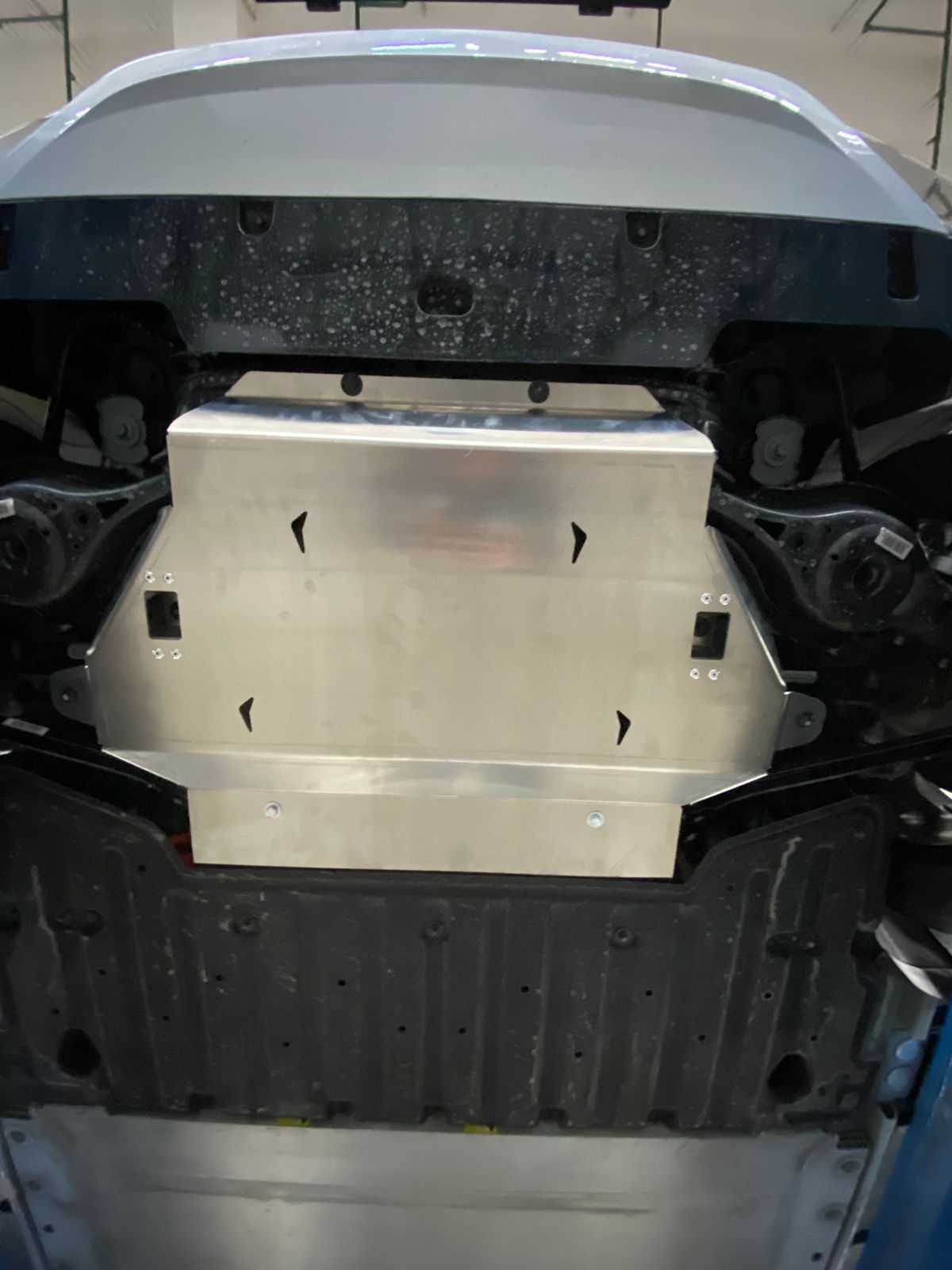 54.04ABC Защита заднего электродвигателя ZEEKR Х (2023-) (Алюминий 4 мм) 54.04ABC Защита заднего электродвигателя ZEEKR Х (2023-) (Алюминий 4 мм)