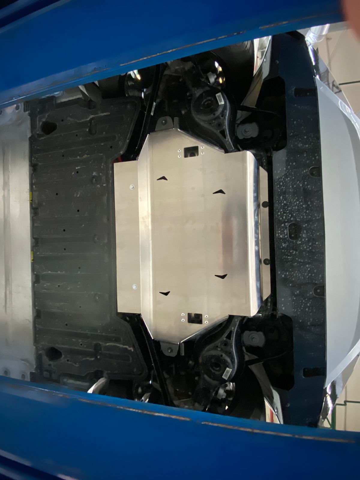 54.04ABC Защита заднего электродвигателя ZEEKR Х (2023-) (Алюминий 4 мм) 54.04ABC Защита заднего электродвигателя ZEEKR Х (2023-) (Алюминий 4 мм)