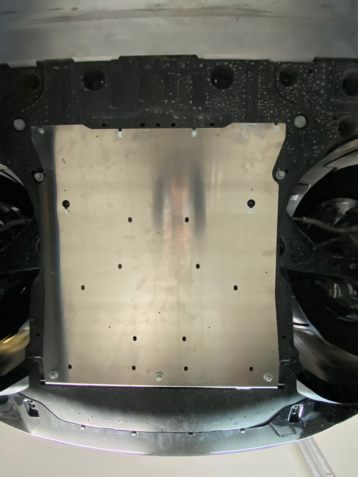 54.03ABC Защита электродвигателя и КПП ZEEKR Х (2023-) (Алюминий 4 мм)