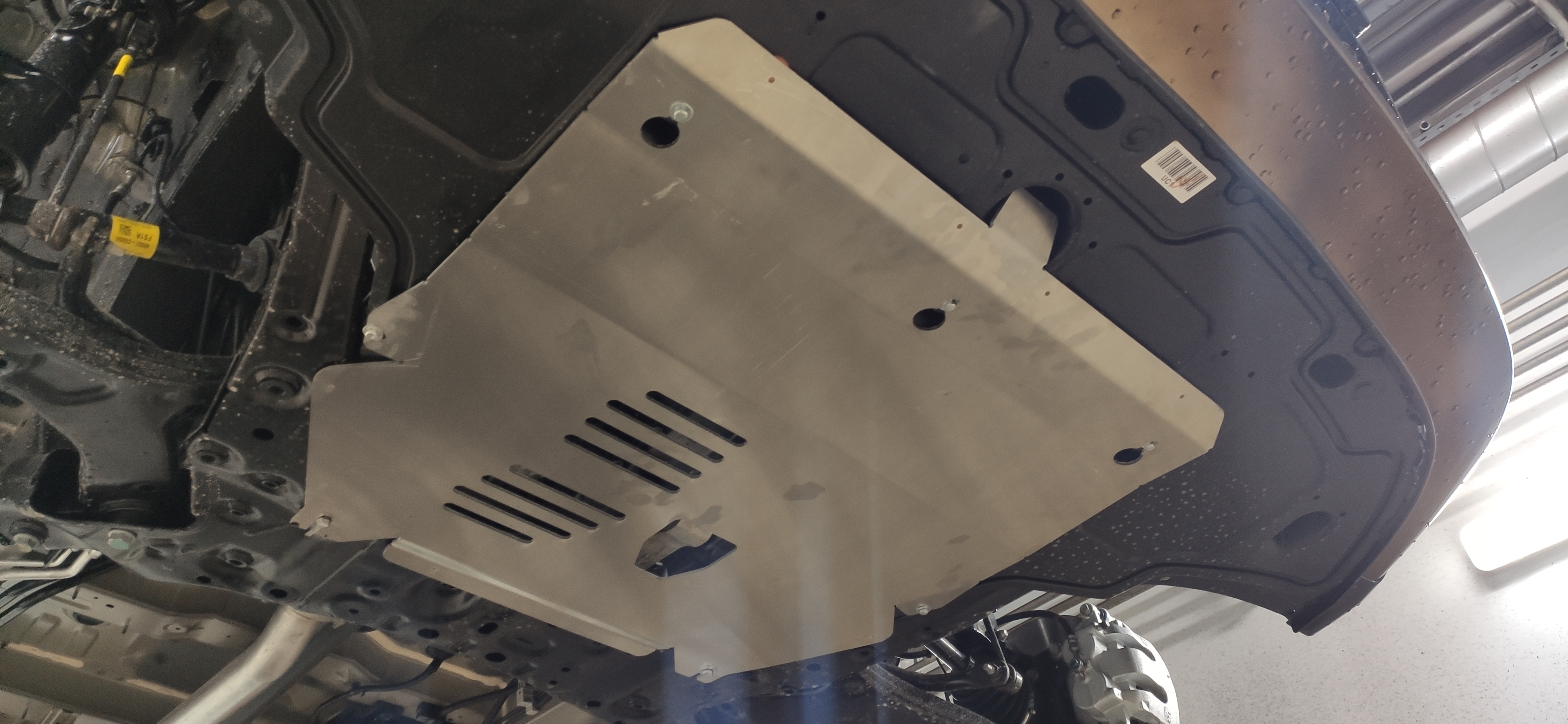 10.31ABC Защита ДВС и КПП HYUNDAI Staria V-все (2021-) (Алюминий 4 мм)