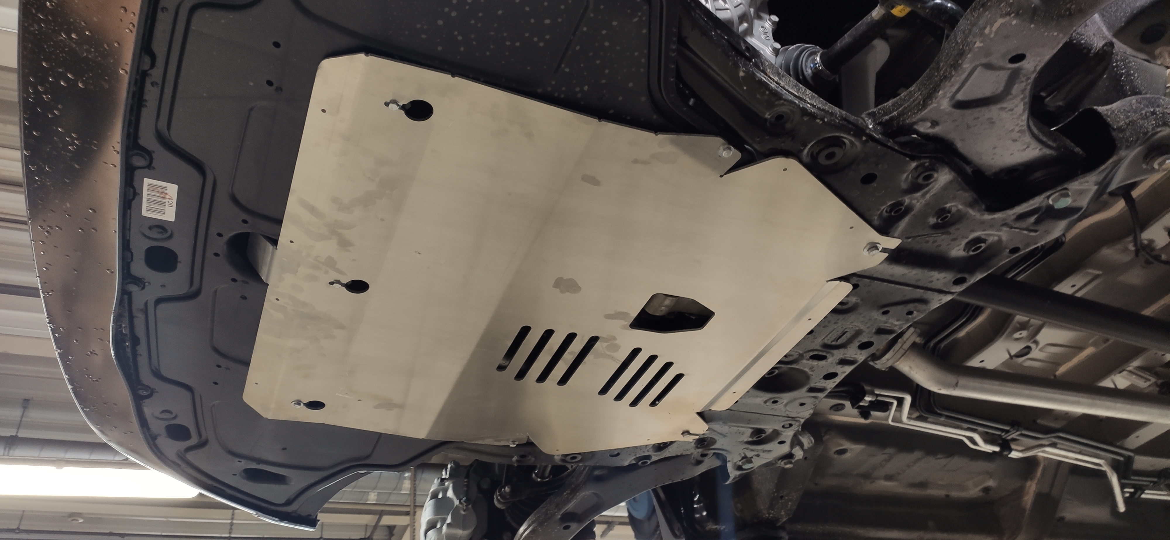 10.31ABC Защита ДВС и КПП HYUNDAI Staria V-все (2021-) (Алюминий 4 мм)