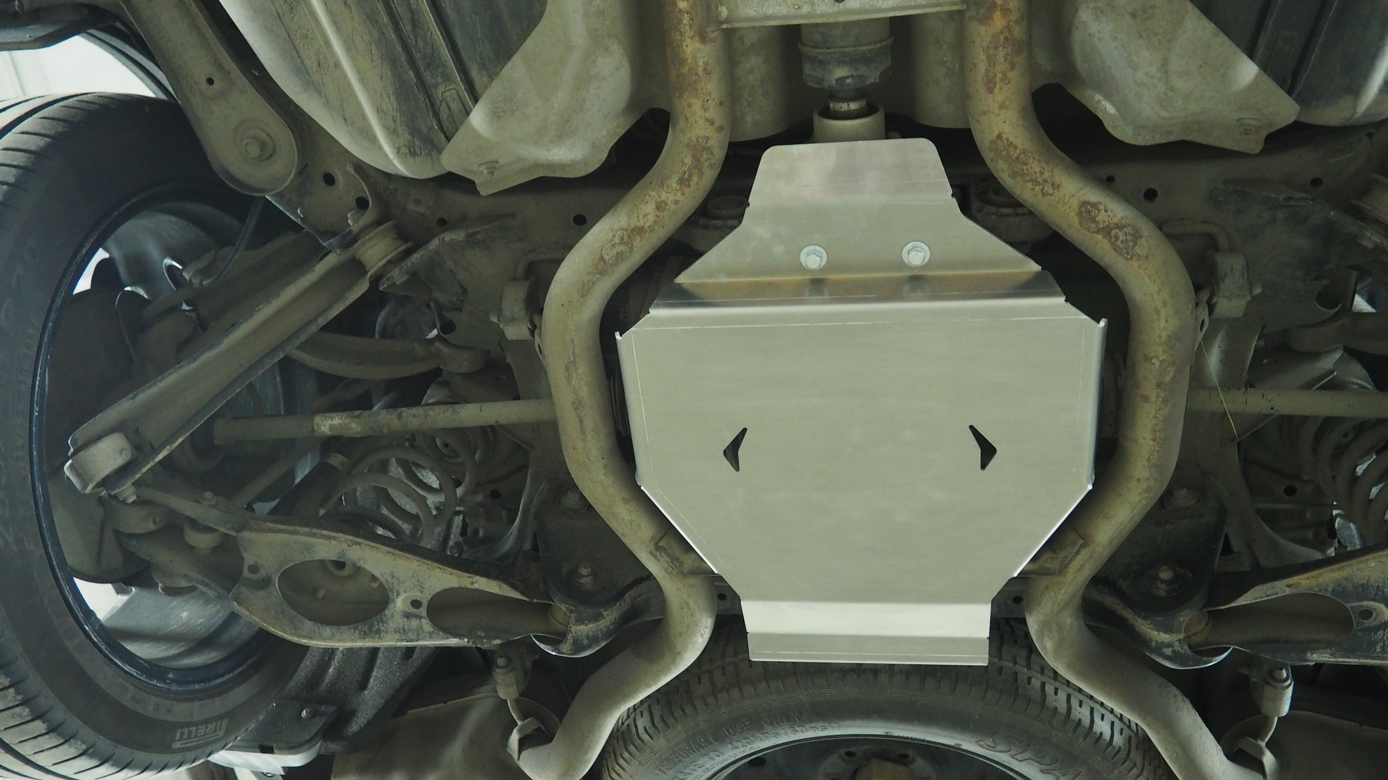 09.39ABC Защита заднего редуктора Acura RDX (2018-) (Алюминий 4 мм)