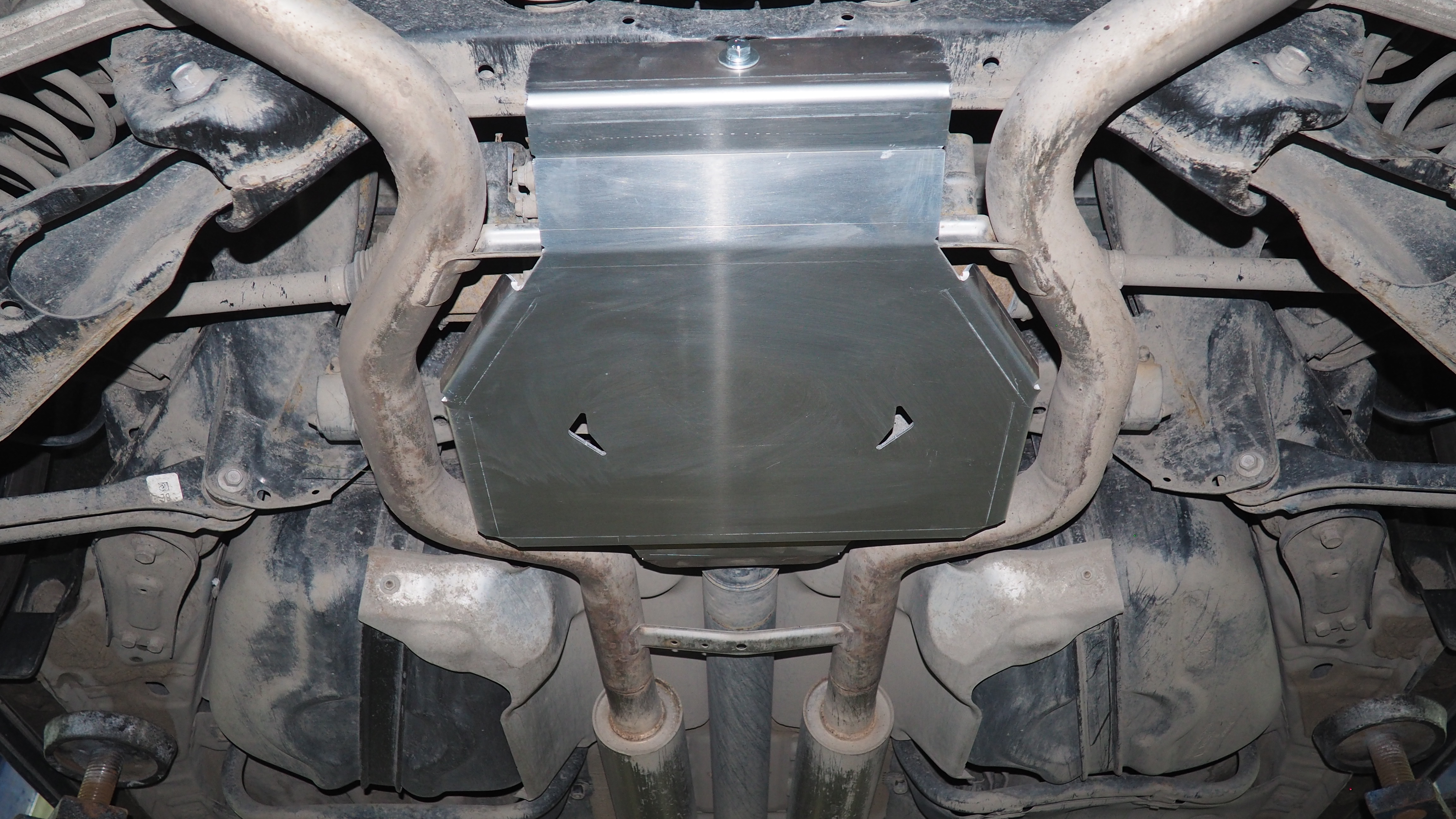 09.39ABC Защита заднего редуктора Acura RDX (2018-) (Алюминий 4 мм)