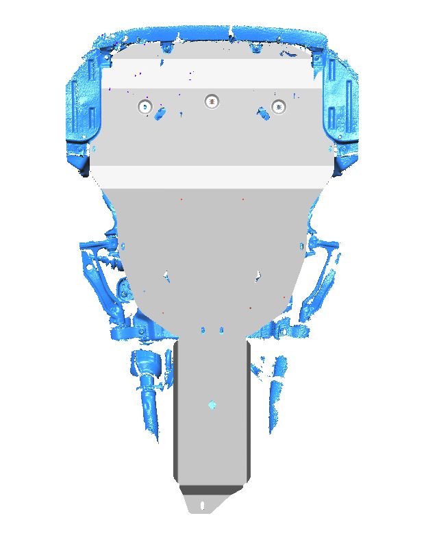 24.44ABC Защита картера двигателя и КПП Lexus GS350, V-3,5, 4WD (2011-2016) (Алюминий 4 мм)