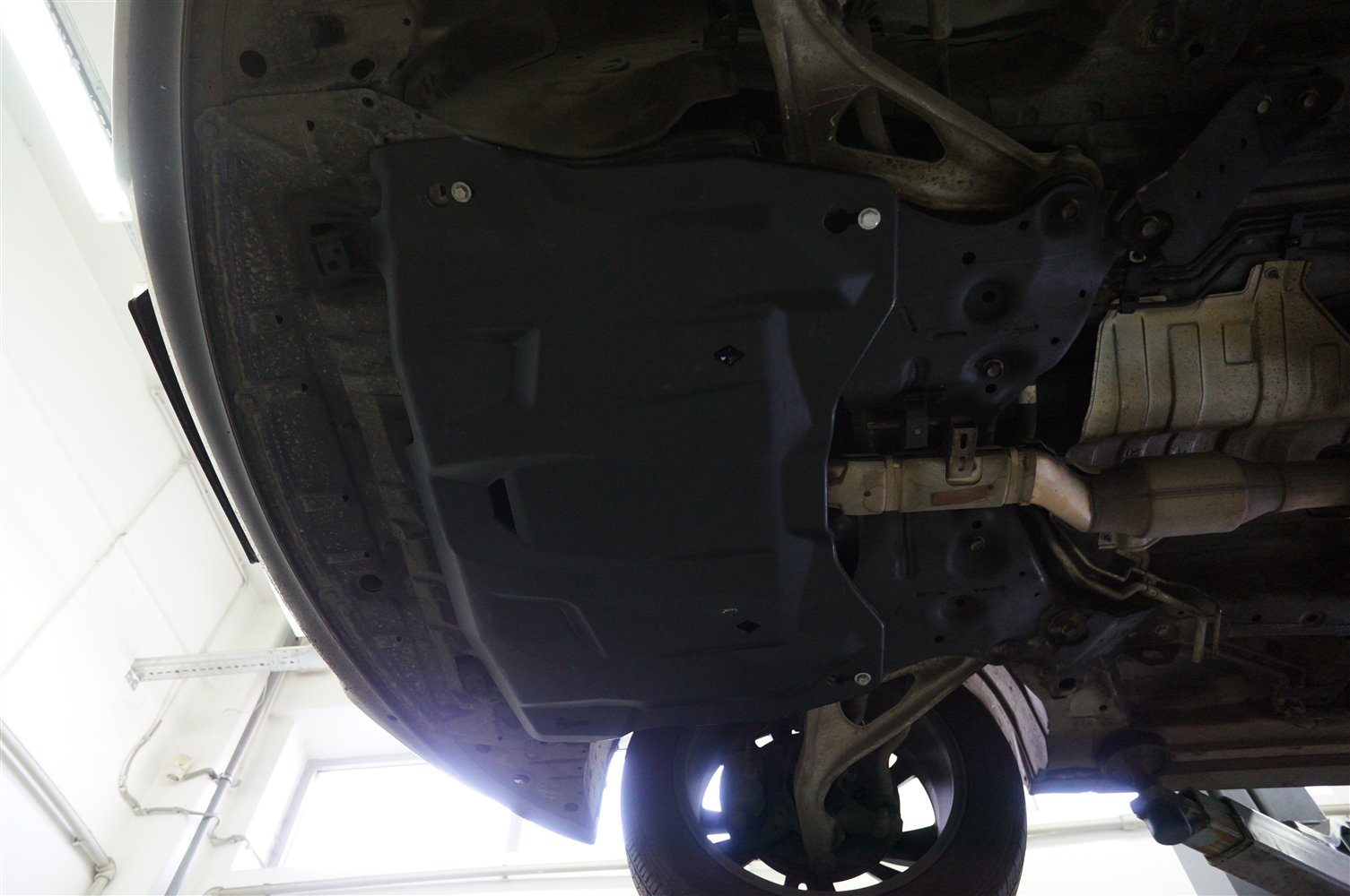 15.21k Защита картера двигателя и кпп Nissan Teana 2WD,4WD,V-все(2008-2013-)/Murano,Z51, 4WD V-3,5 (2008-2015) (Композит 6 мм)