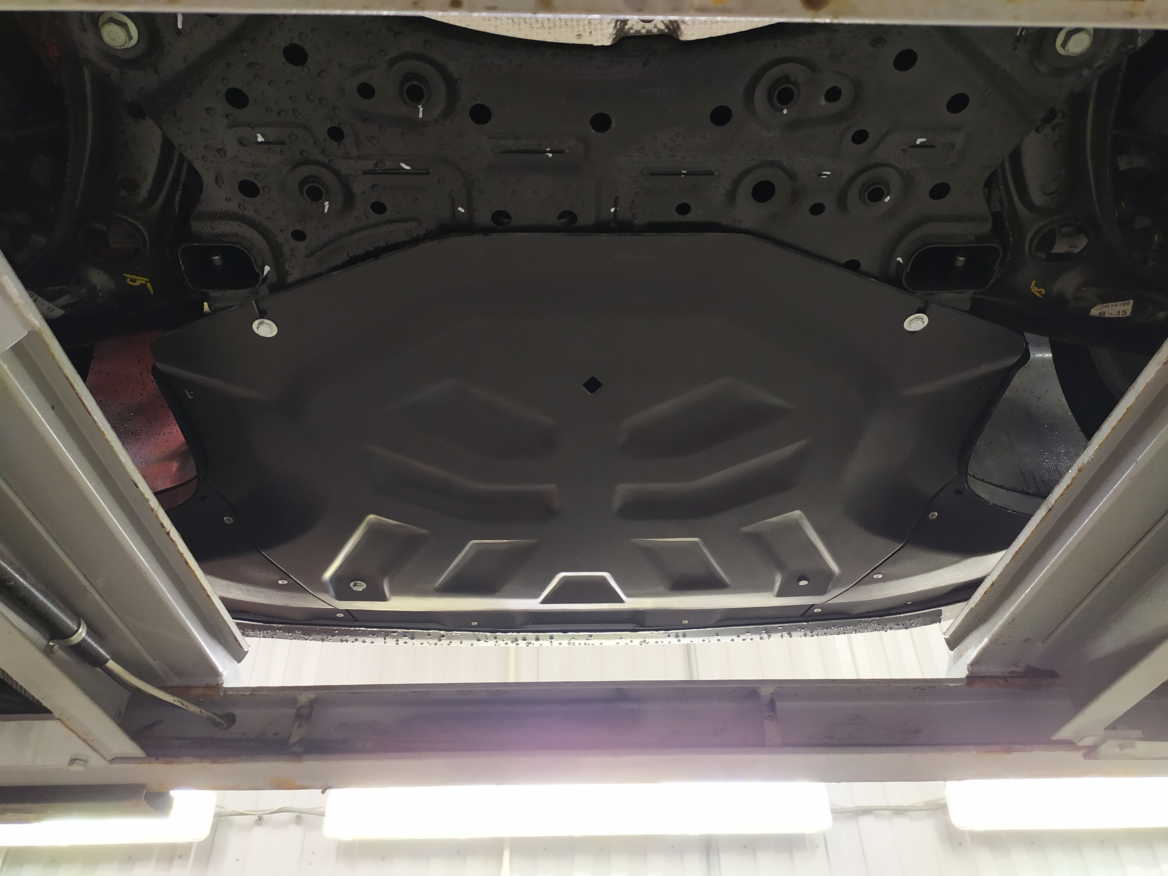 11.33k Защита картера двигателя и кпп KIA Cerato IV (V-все, 2019-) (Композит 6мм)