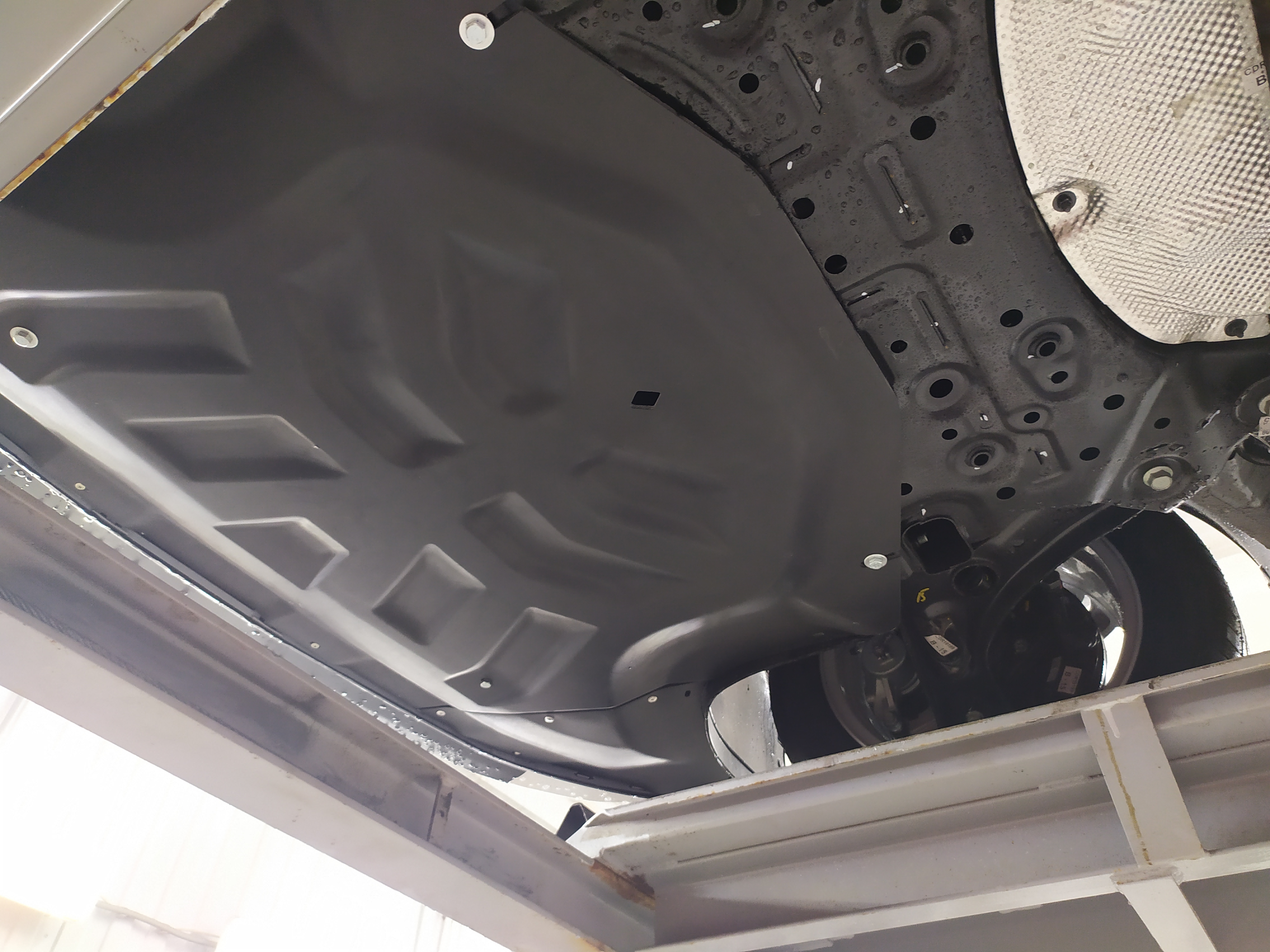 11.33k Защита картера двигателя и кпп KIA Cerato IV (V-все, 2019-) (Композит 6мм)