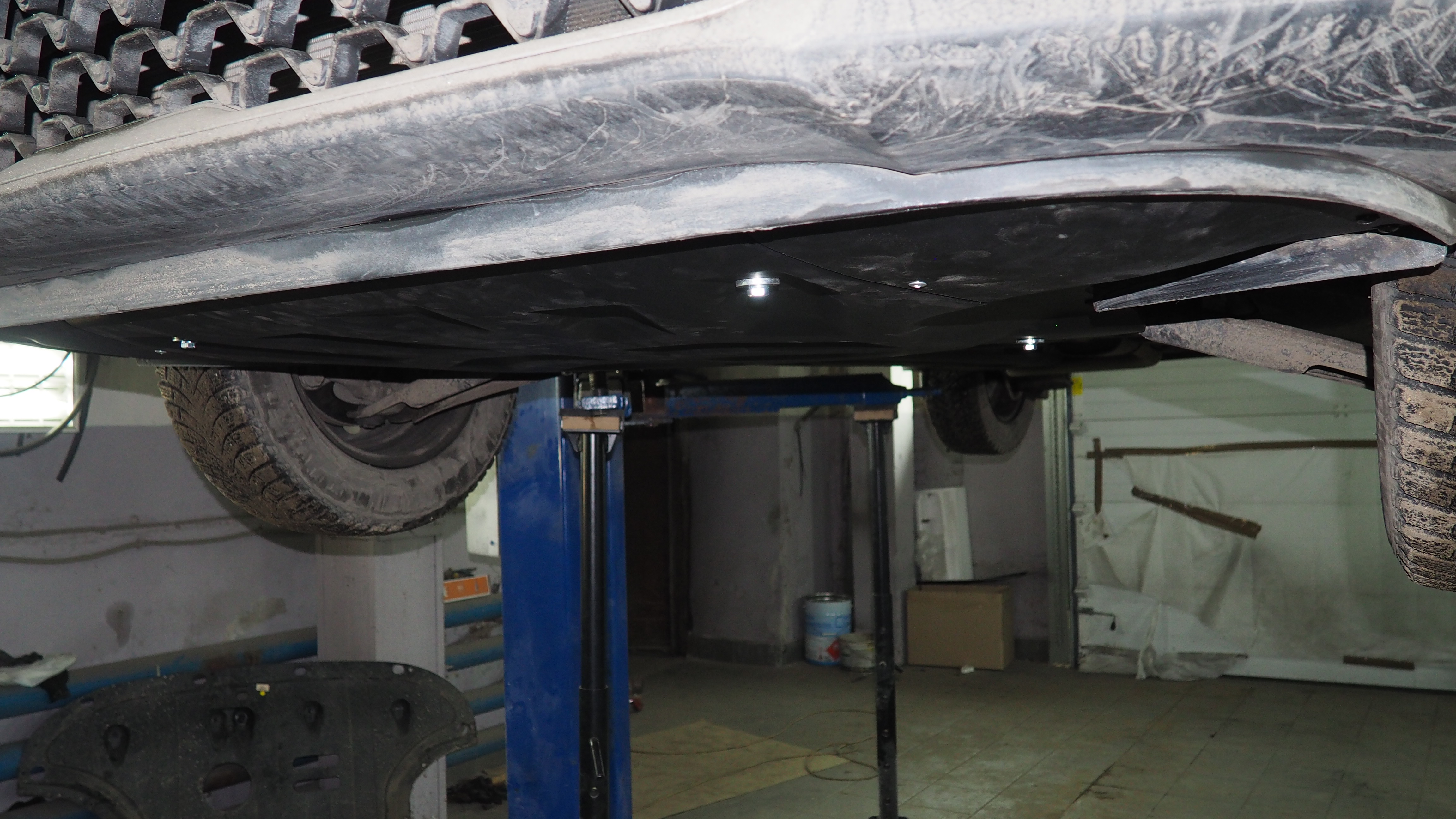 11.34k Защита картера двигателя и кпп KIA Soul III (V-все, 2019-)  (Композит 6мм)