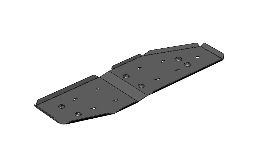 47.06ABC Защита топливного бака TANK 700 (2025-) (Алюминий 4мм)