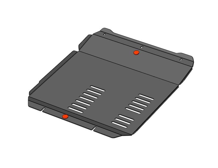 51.06ABC Защита картера двигателя и КПП GAC S7 (2025-) (Алюминий 4 мм)