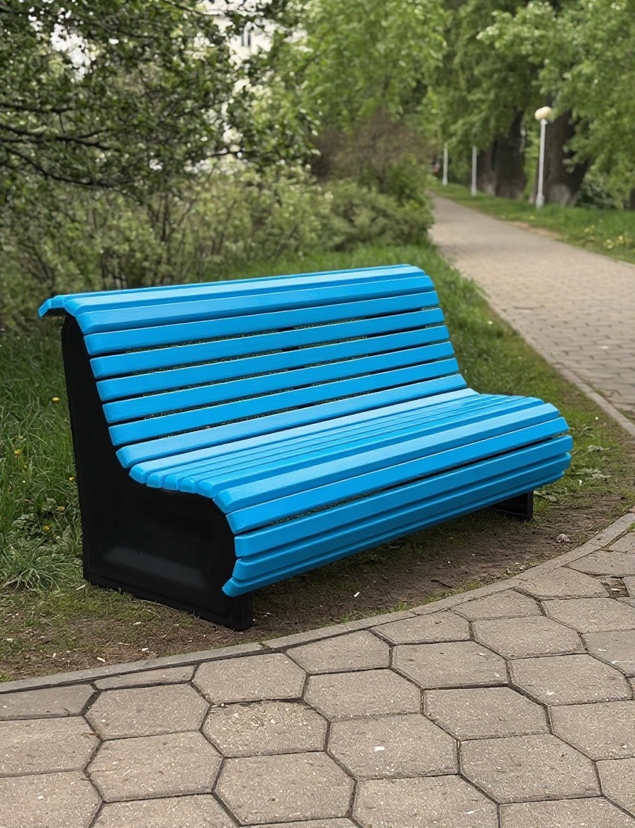 ABC.BENCH.01R  Композитная скамейка Стандарт 1.8м АВСДизайн